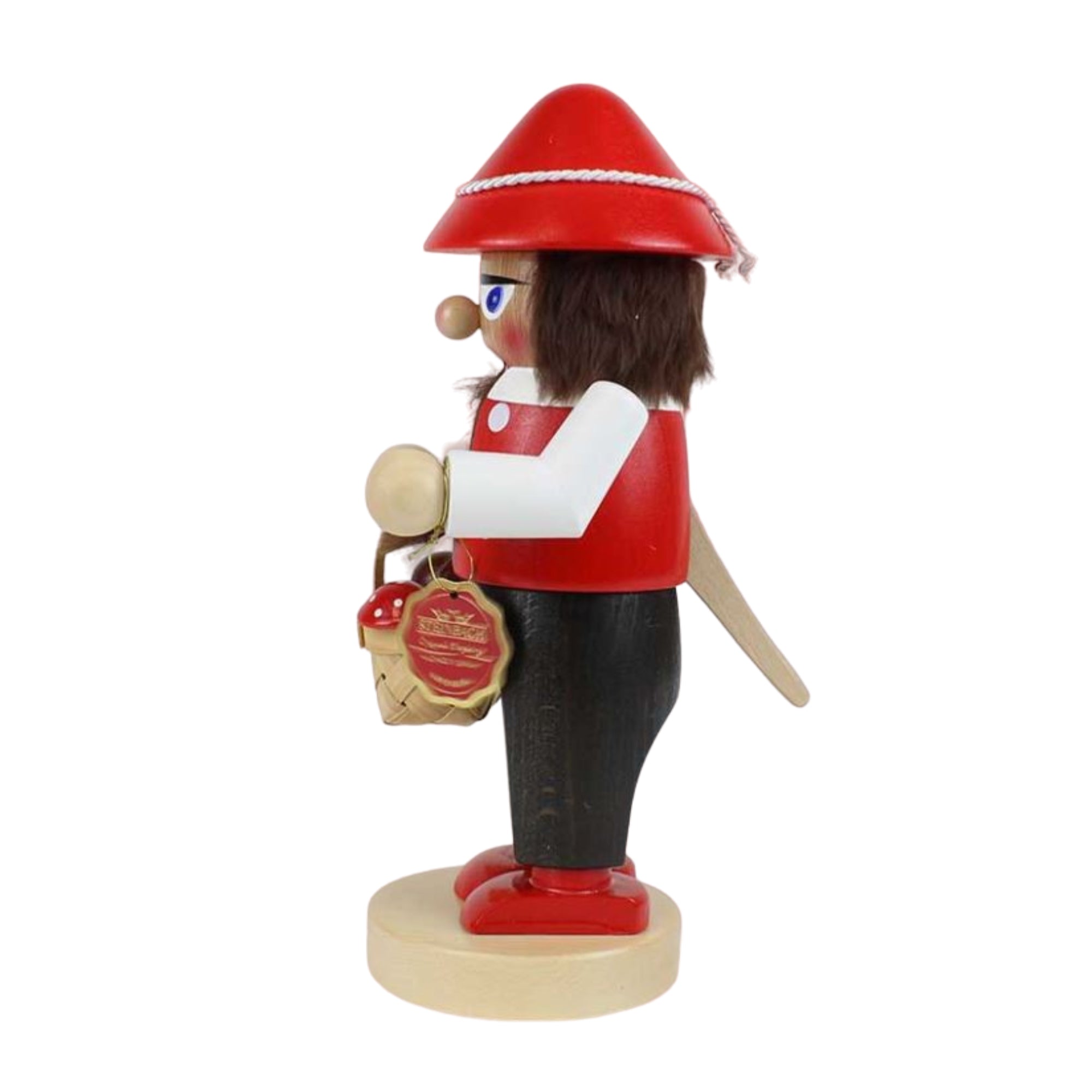 Steinbach Chubby Nutcracker Collection, Mushroom Picker, 12"