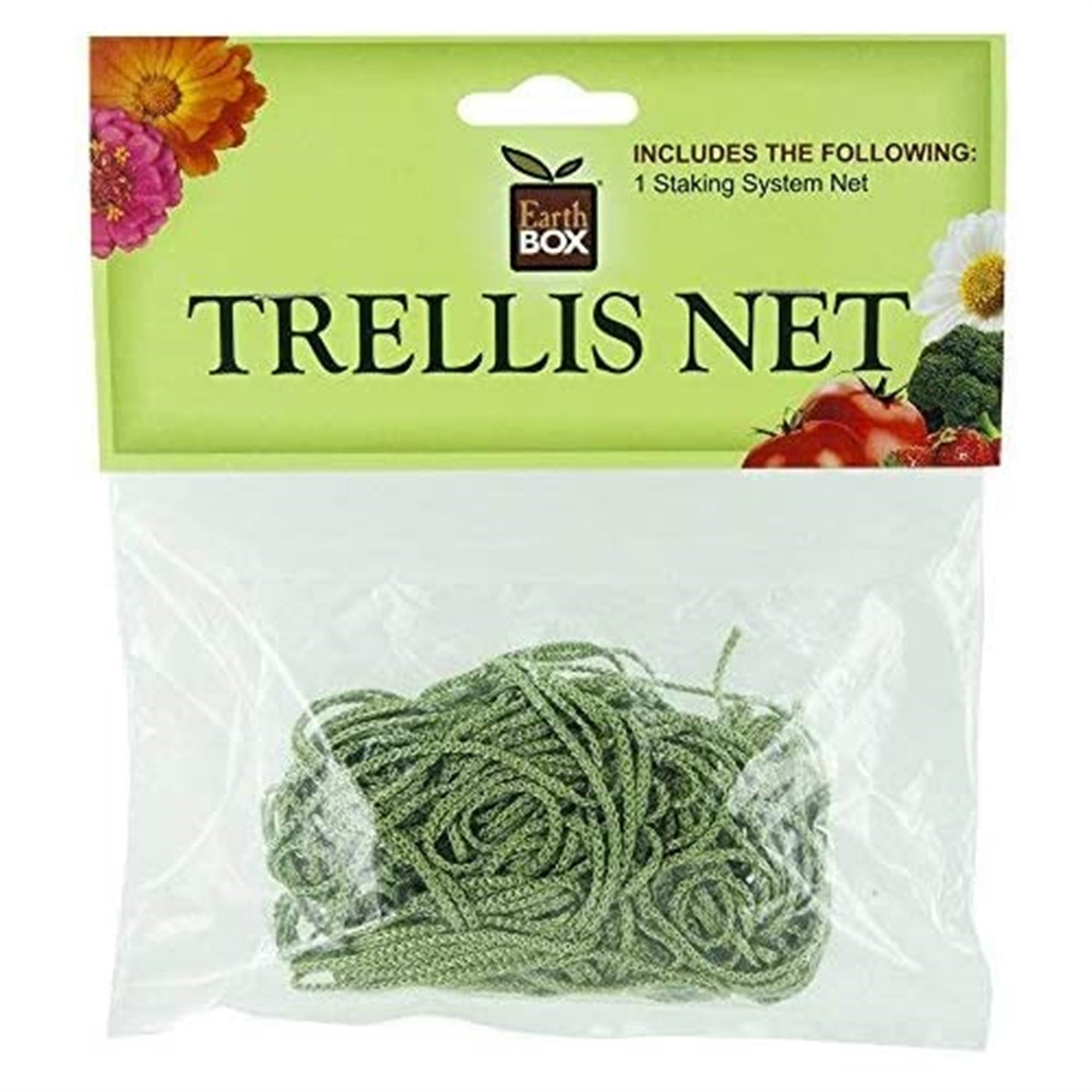 Earthbox Replacement Trellis Net for EarthBox Staking System, Green 29" x 63"
