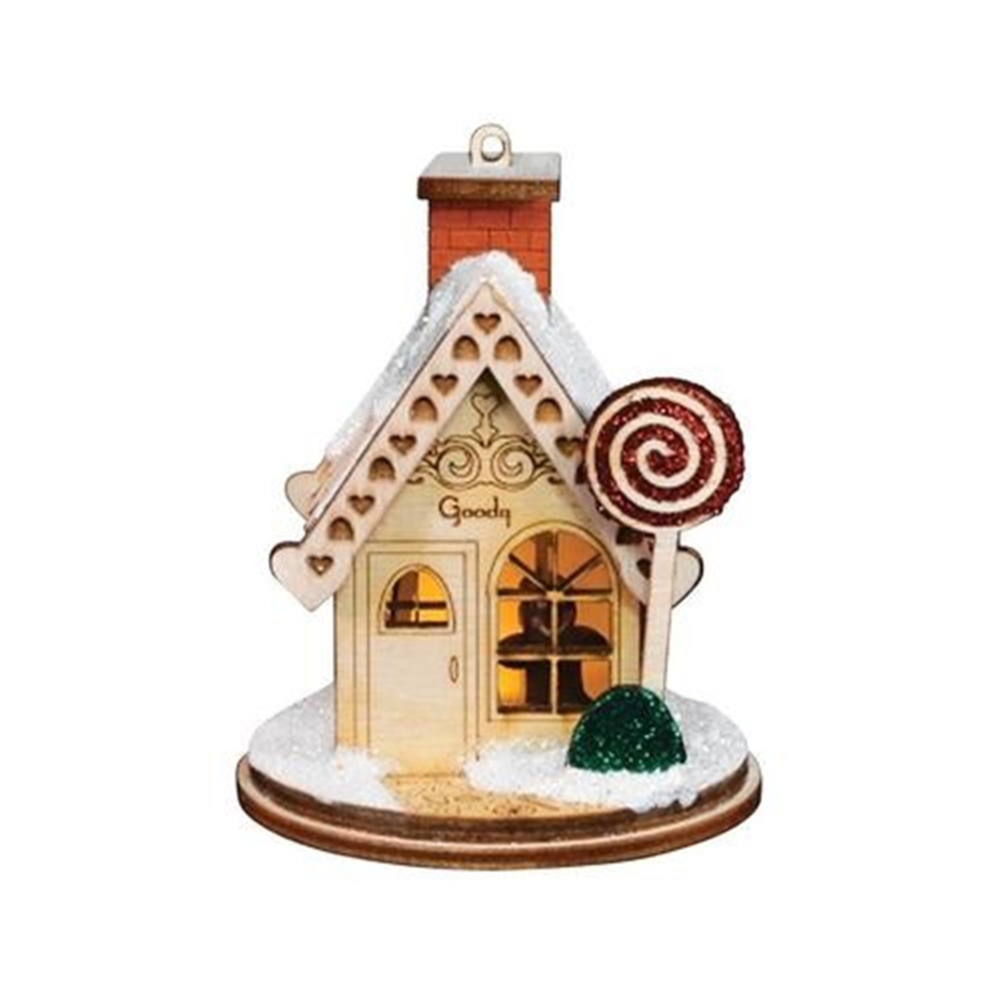 Ginger Cottages Goody Gum Drop Shop Ornament, Multi