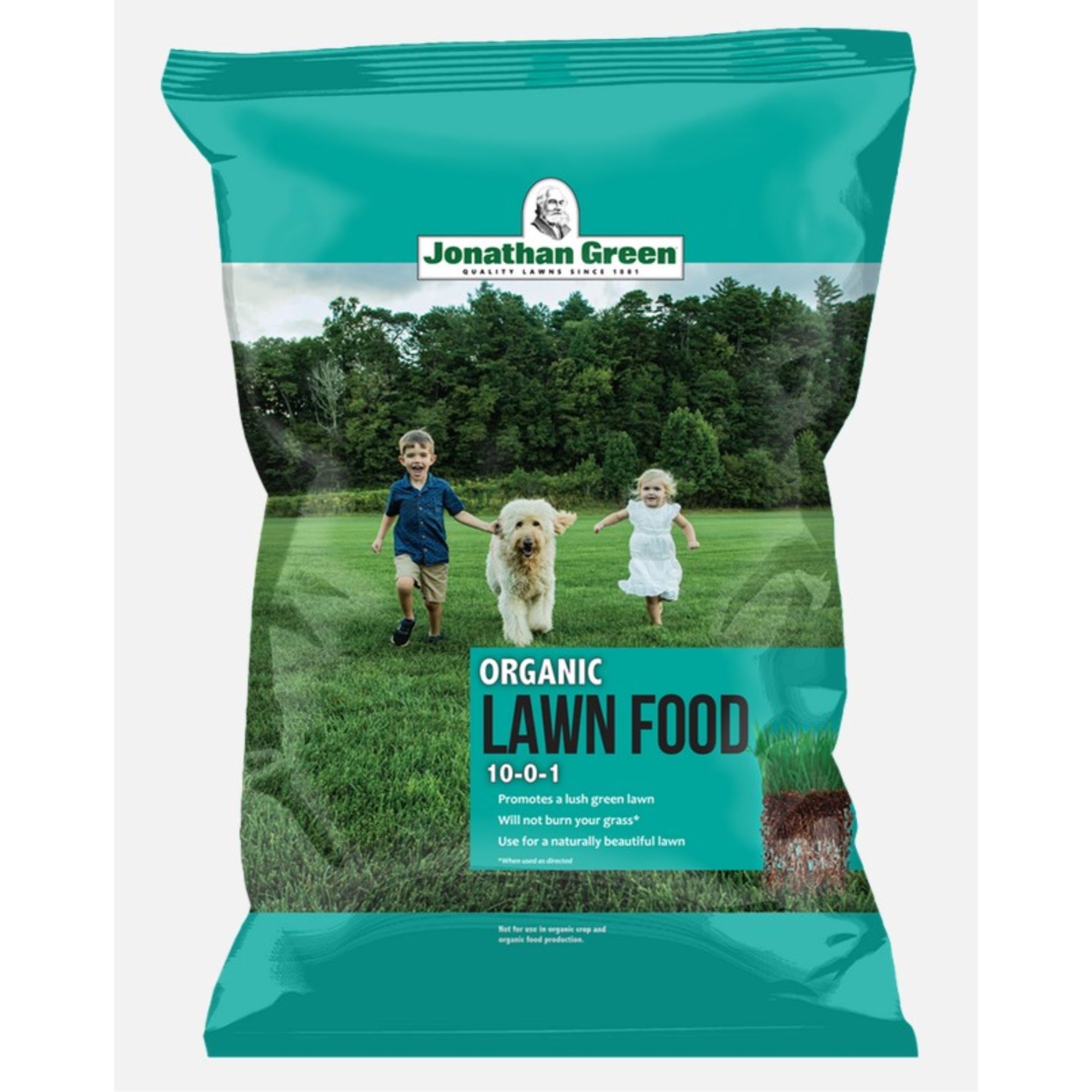 Jonathan Green Natural Annual Lawn Care Program for Alkaline Soil, 5M (Covers 5,000 sq ft) Pack of 4
