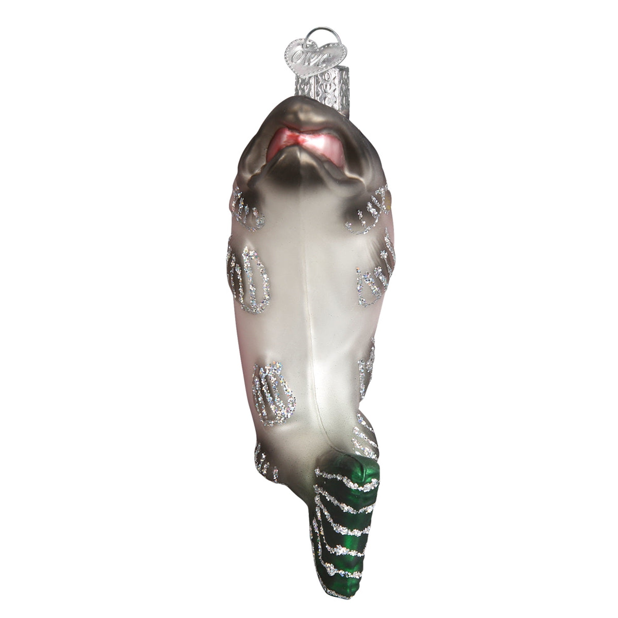 Old World Christmas Hanging Glass Ornament, King Salmon