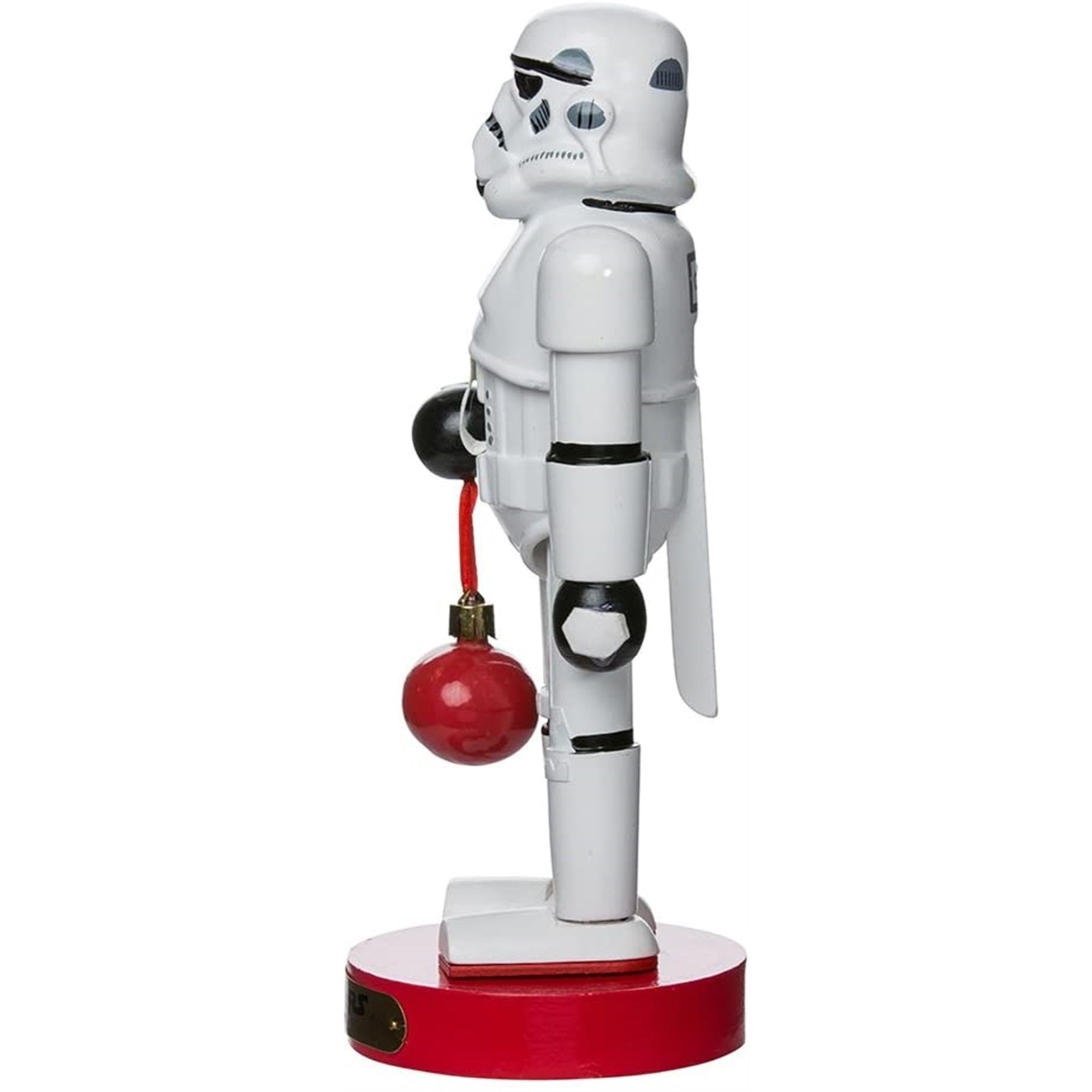 Kurt Adler Star Wars Stormtrooper with Ball Ornament Nutcracker, 12in