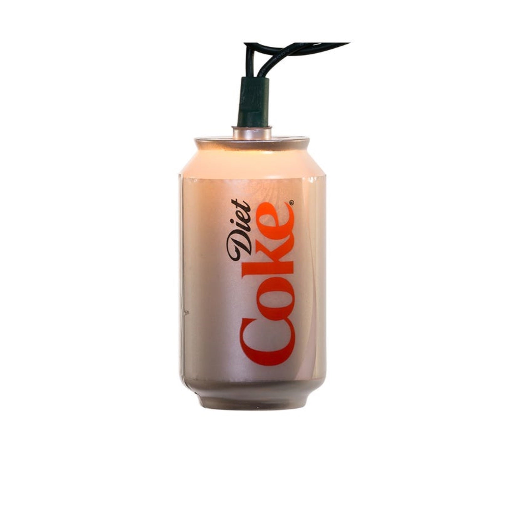 Kurt Adler Indoor/Outdoor String 10-Light Set, Diet Coca-Cola Lights, 11.5 feet