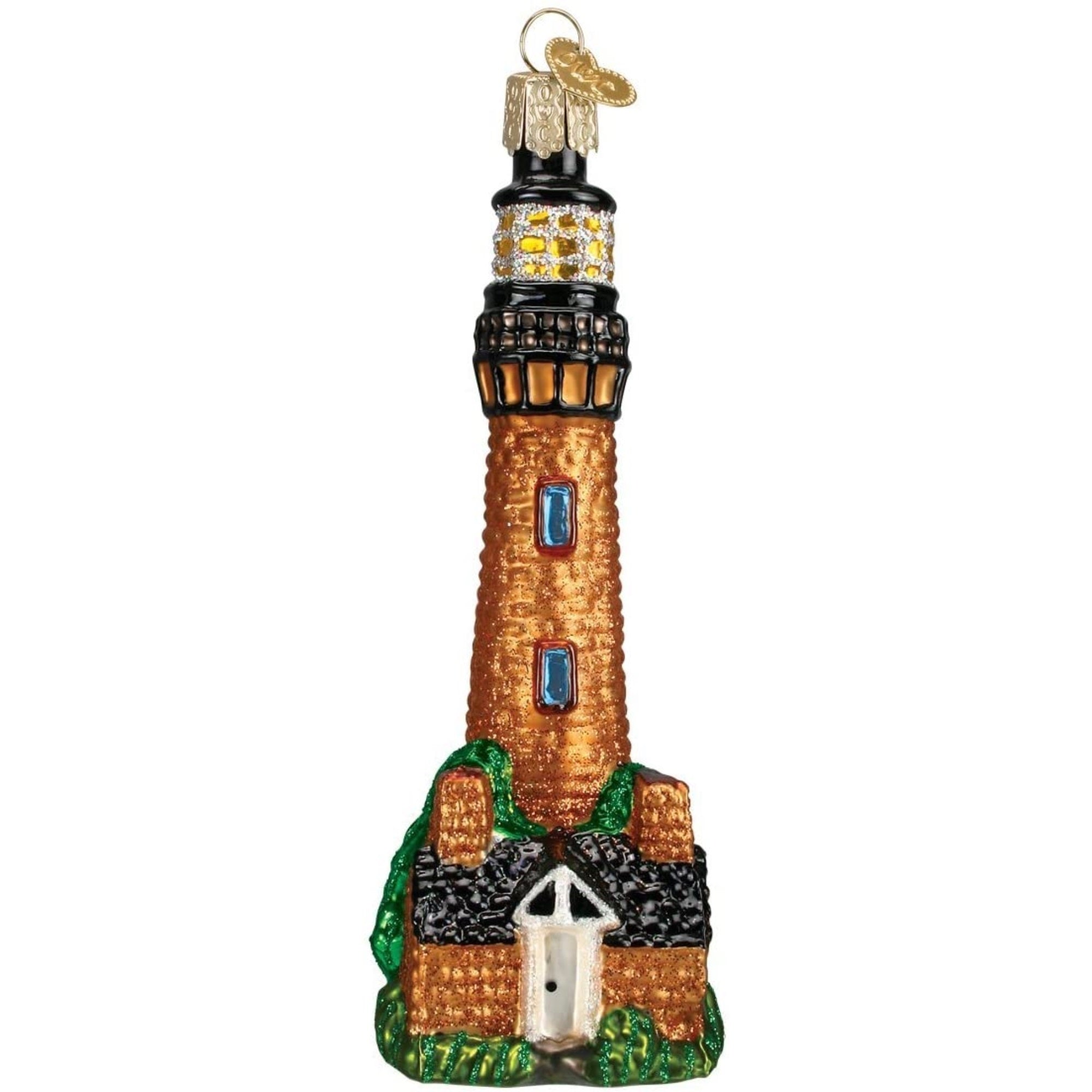 Old World Christmas Collection Glass Blown Ornaments Currituck Lighthouse