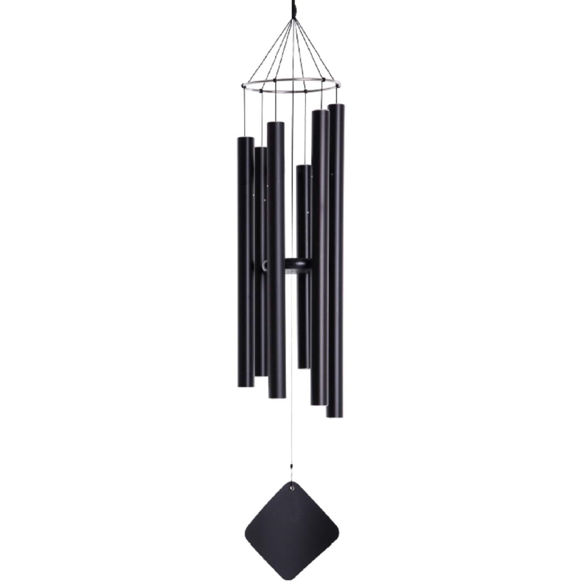 Music of the Spheres Mongolian Mezzo, Small-Medium Handcrafted, Precision Tuned, Weather Resistant Unique Outdoor Wind Chime, 38"