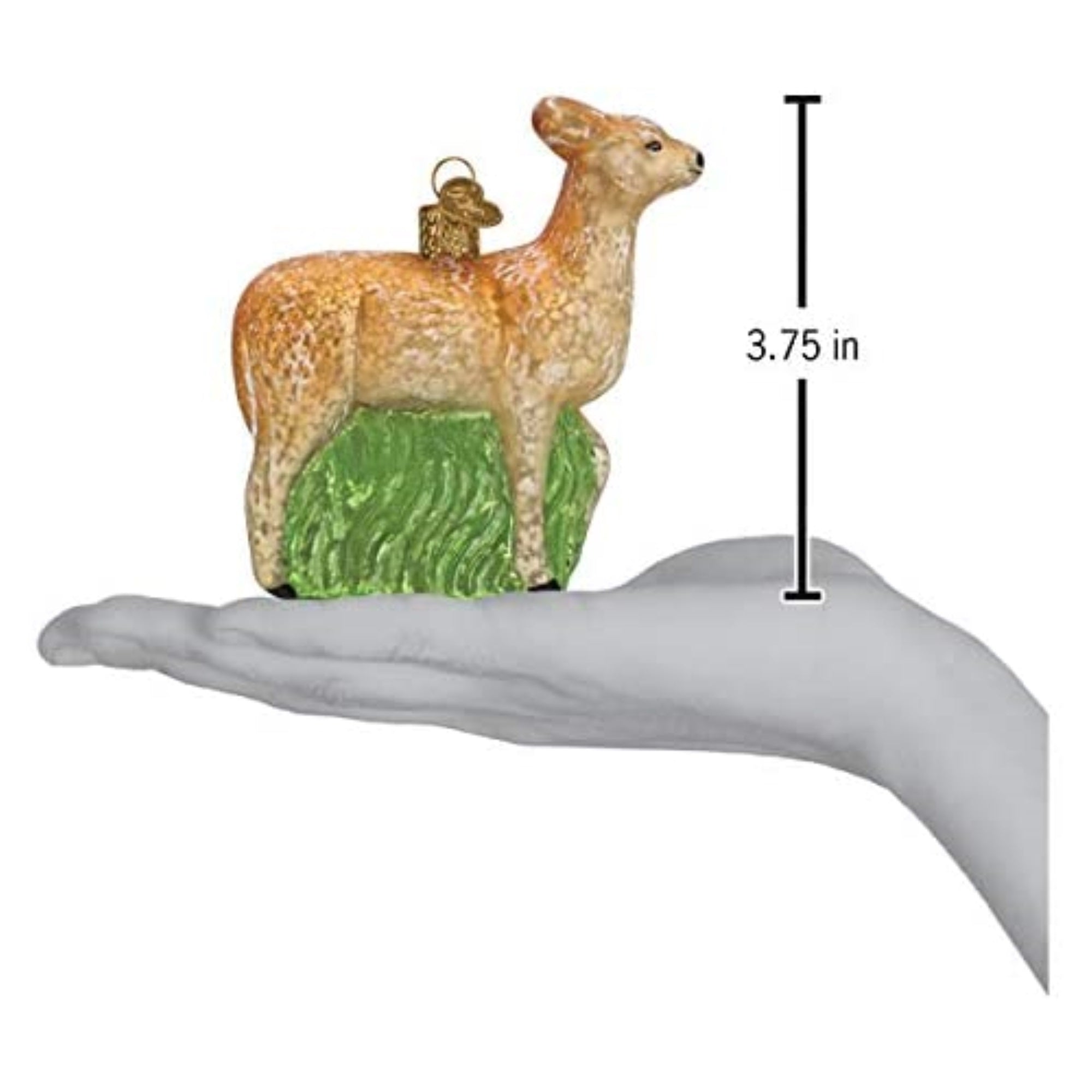 Old World Christmas Glass Blown Ornaments, Doe