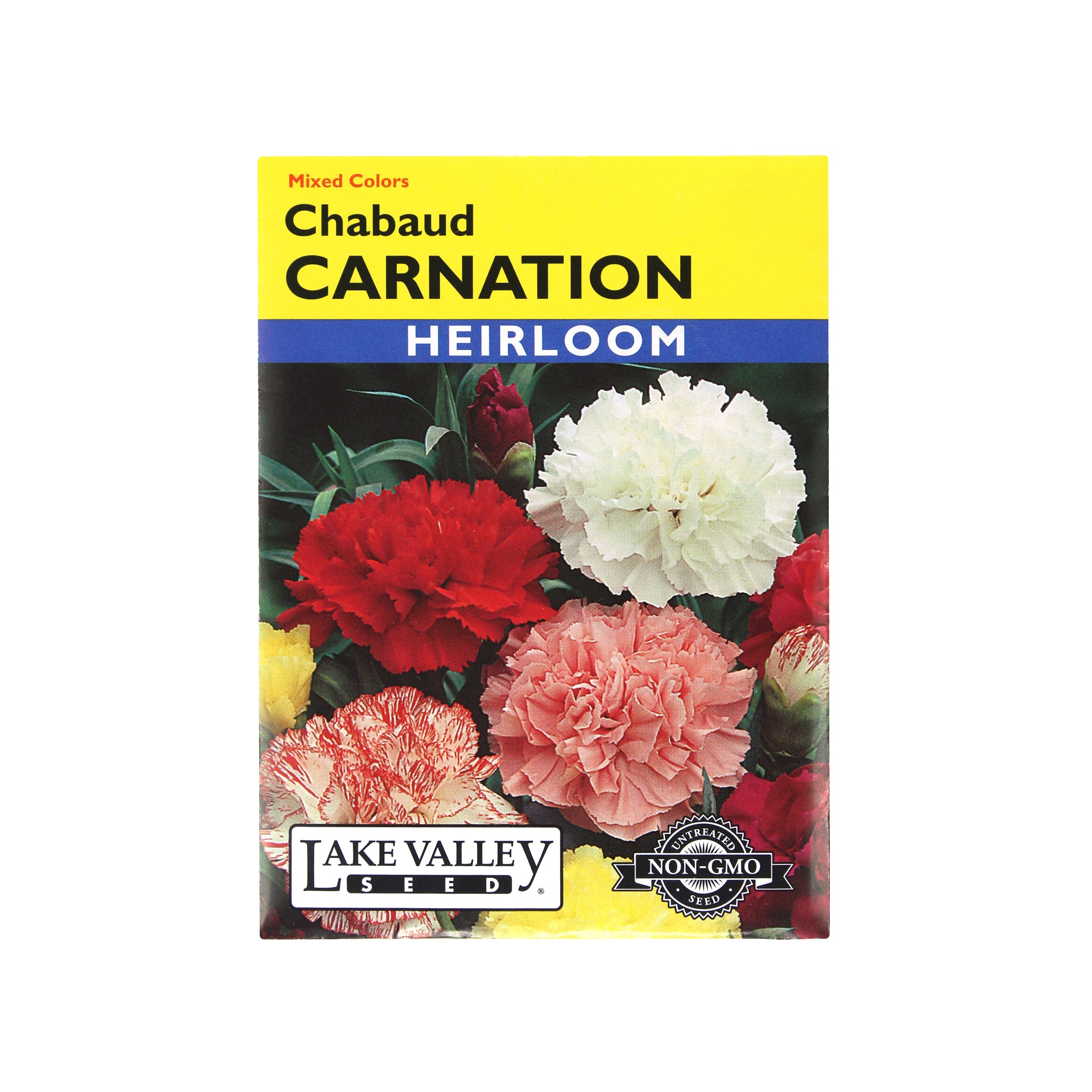 Lake Valley Seed Carnation Chabaud Mix, 0.30g