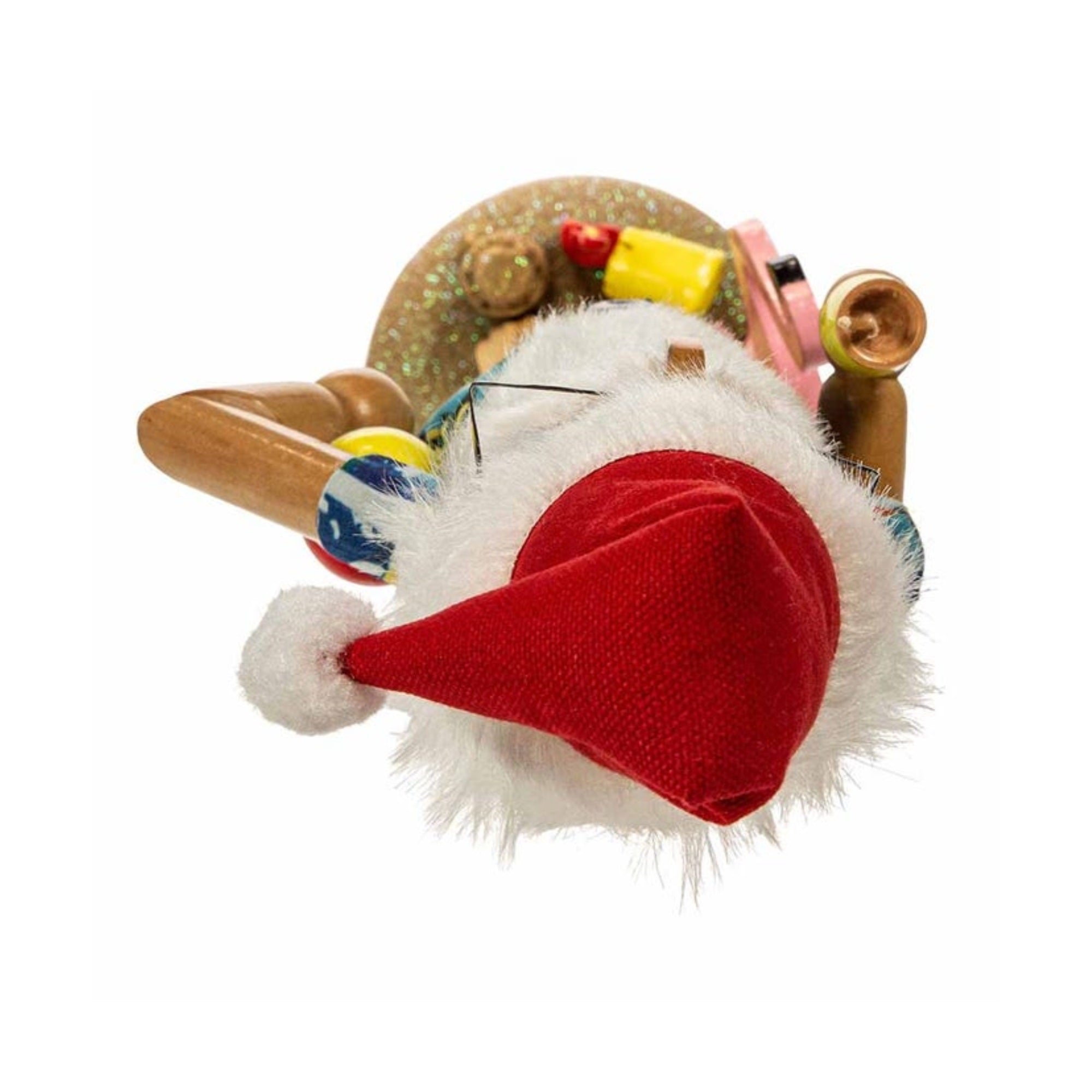 Kurt Adler Wooden Beach Santa Nutcracker, 15.5"