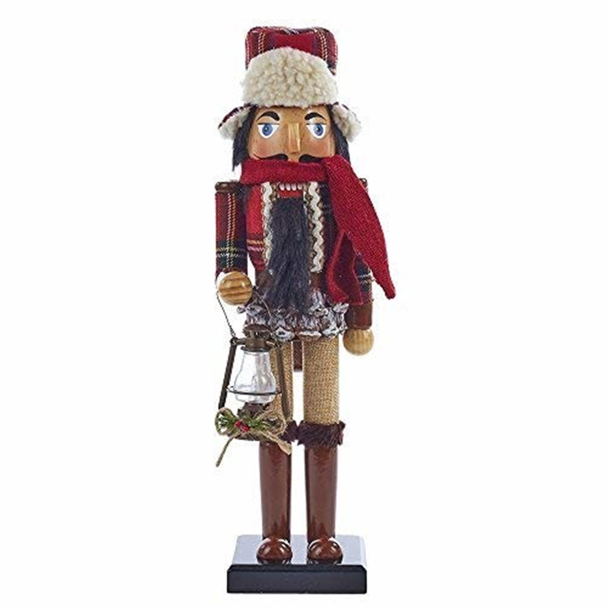 Kurt Adler Wooden Woodsman Nutcracker, 15"
