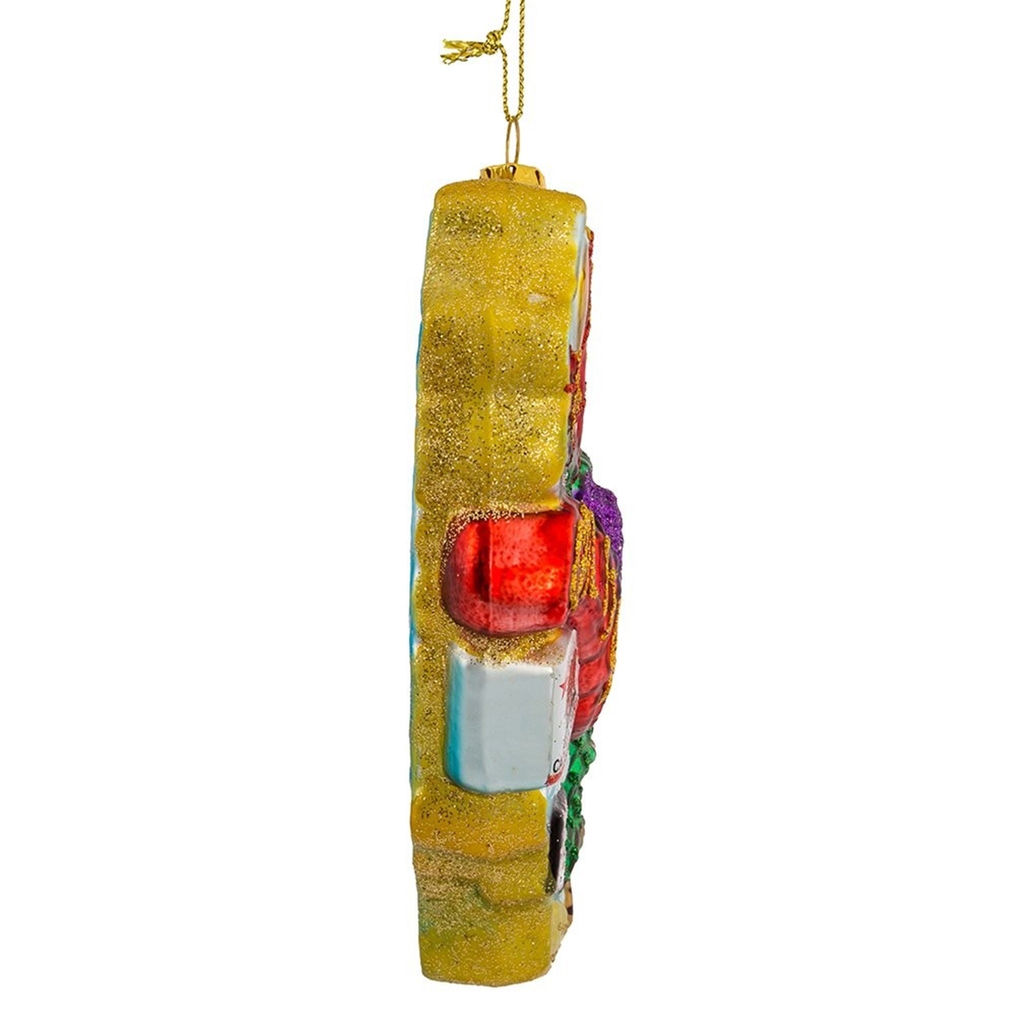 Kurt Adler California Glass Ornament, 6-1/2-Inch