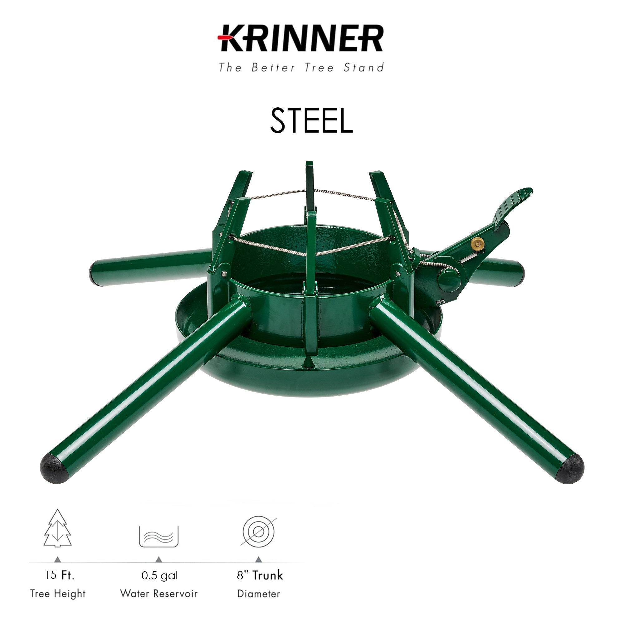 Krinner Christmas Tree Stand, Tree Genie Steel