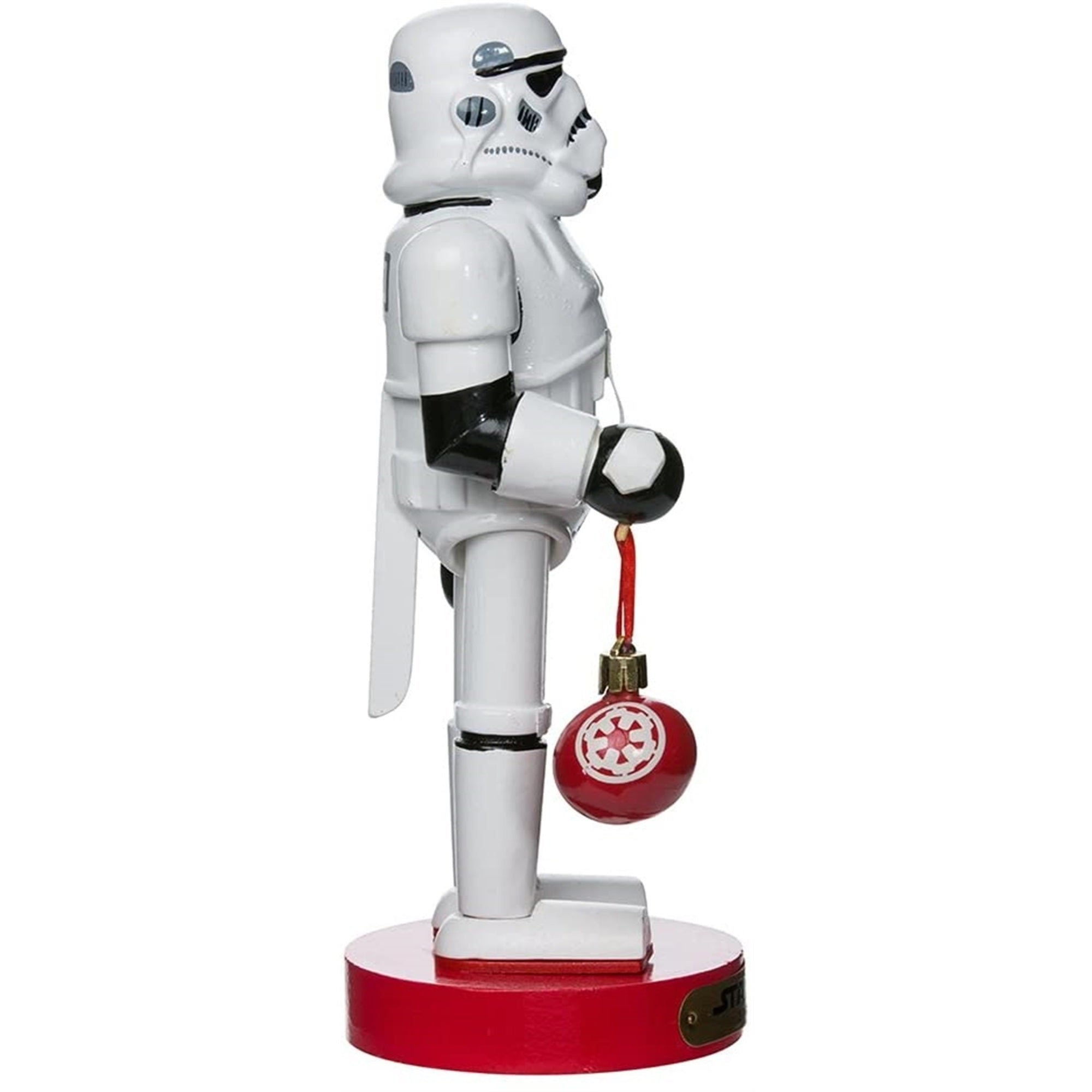 Kurt Adler Star Wars Stormtrooper with Ball Ornament Nutcracker, 12in