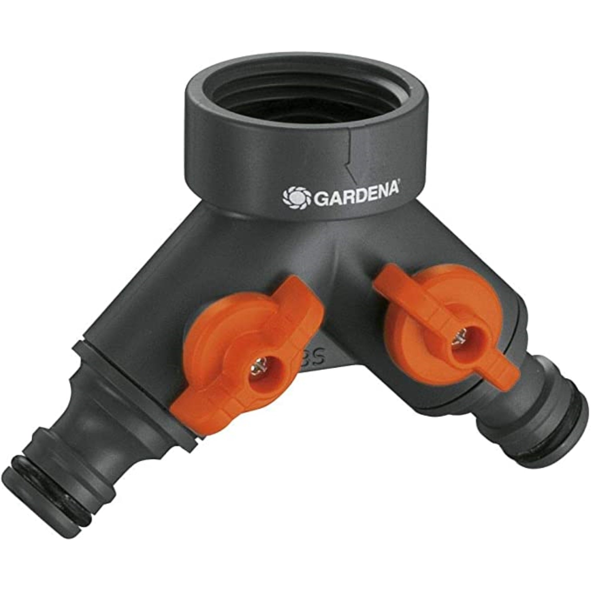 Gardena Garden Hose Y-Valve With Quick Connector