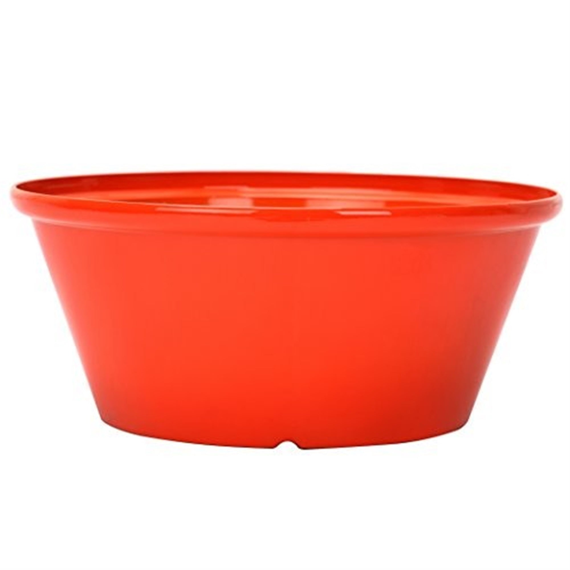 Gardener Select Indoor/Outdoor Round Plastic Tulip Bowl Planter, 12” Diameter