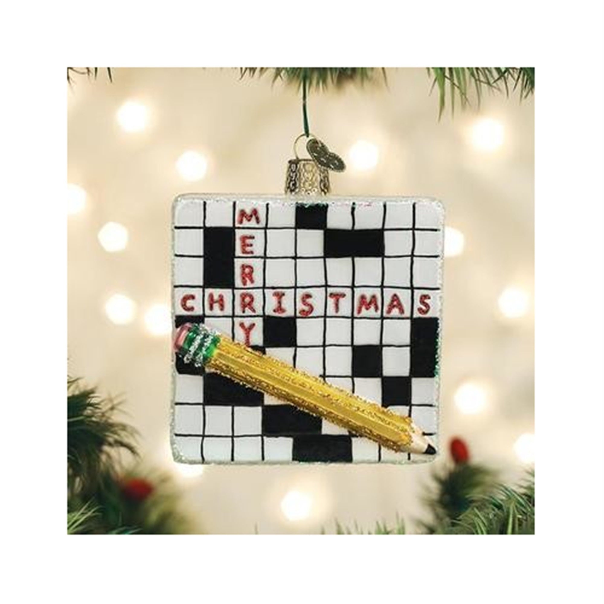 Old World Christmas Crossward Puzzle