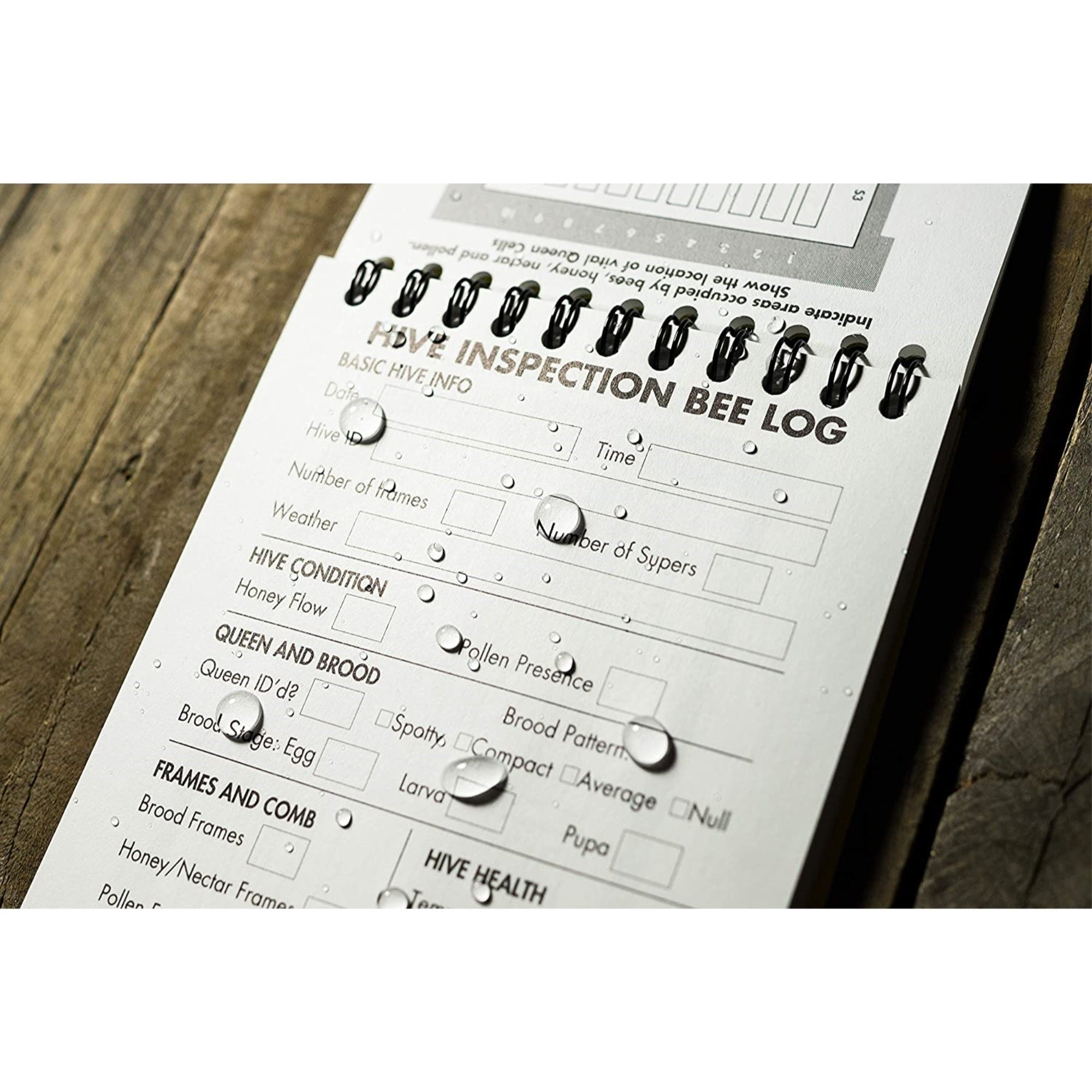 Little Giant Beehive Log Beekeepers Tracking Journal