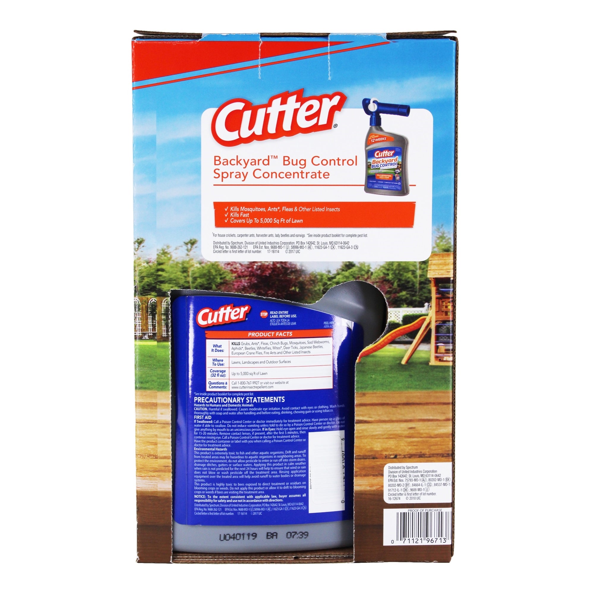 Cutter Outdoor Bug Control Pack, 4 products in 1 pack
