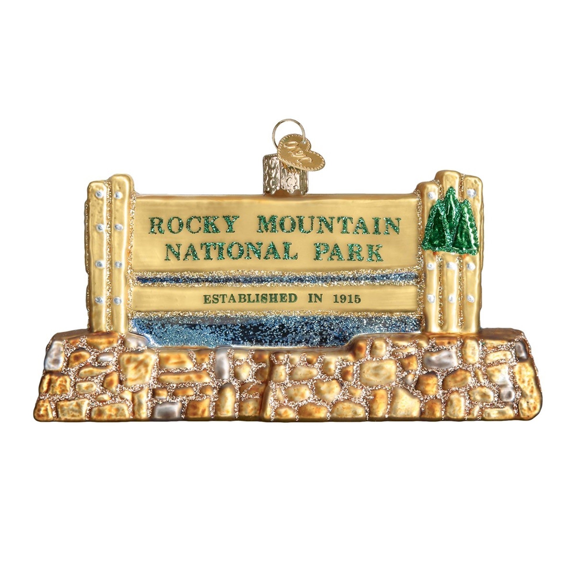 Old World Christmas Rocky Mountain National Park Ornament
