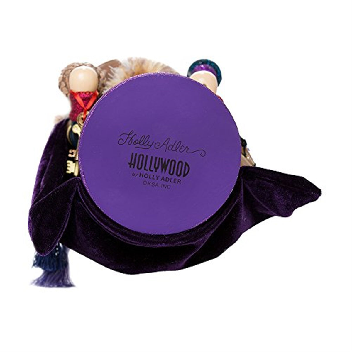Kurt Adler Hollywood Wizard Nutcracker with Owl, 15 inch