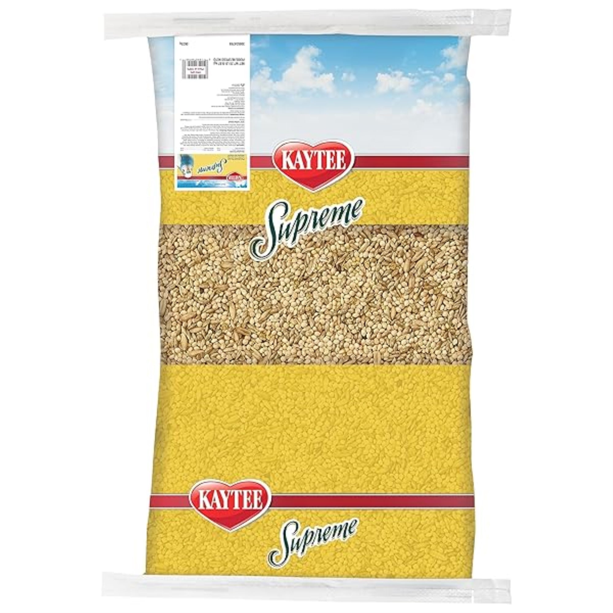 Kaytee Supreme Parakeet Bird Food, 20lb