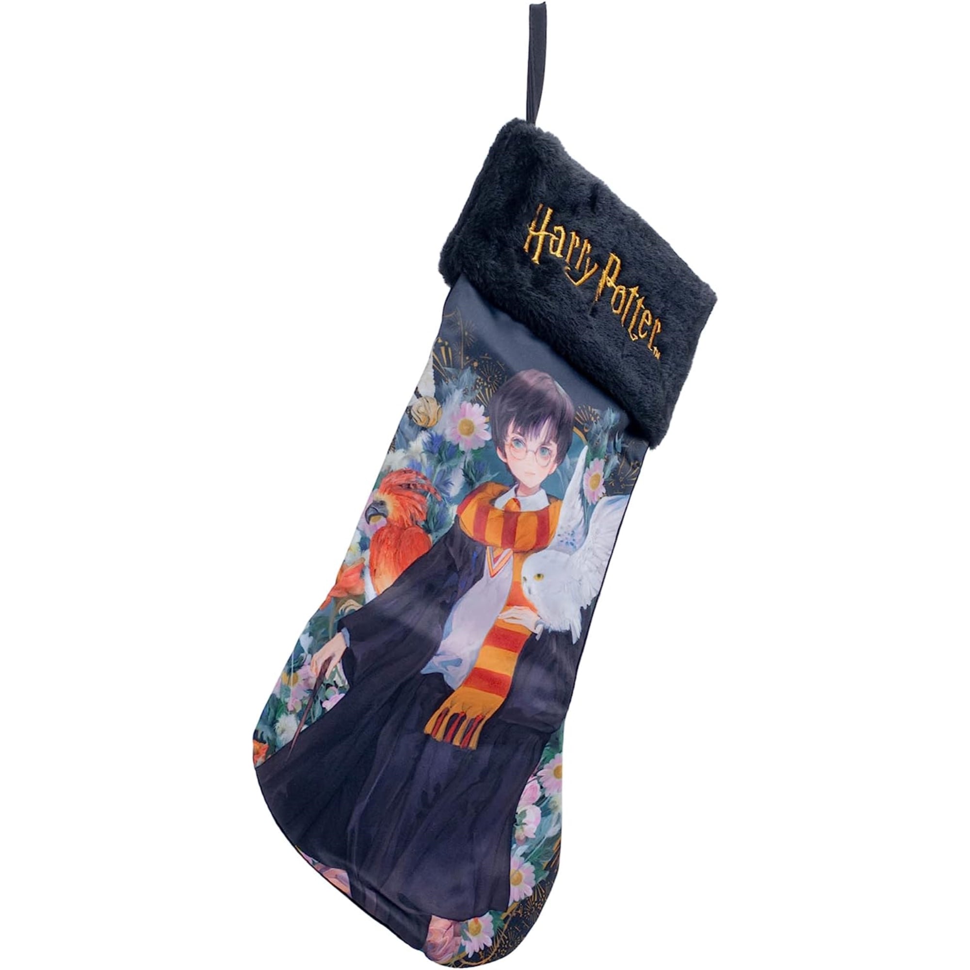 Kurt Adler Harry Potter Hedwig Stocking Standard, 19"