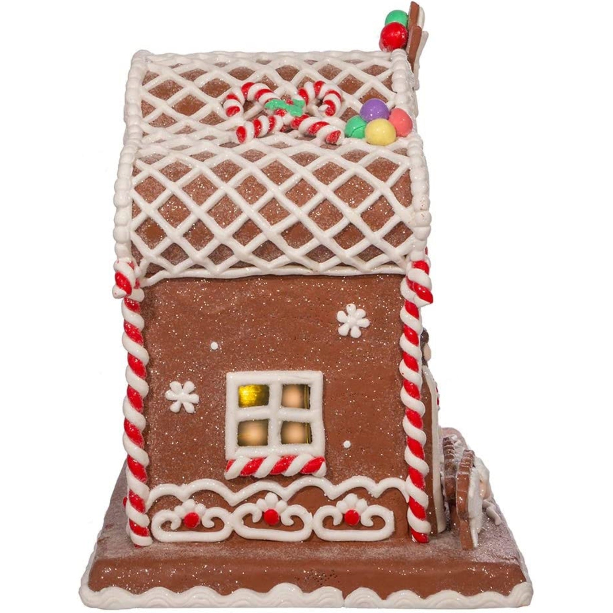 Kurt S. Adler Battery Operated Lighted Nativity Set Christmas Decor, 12.5"