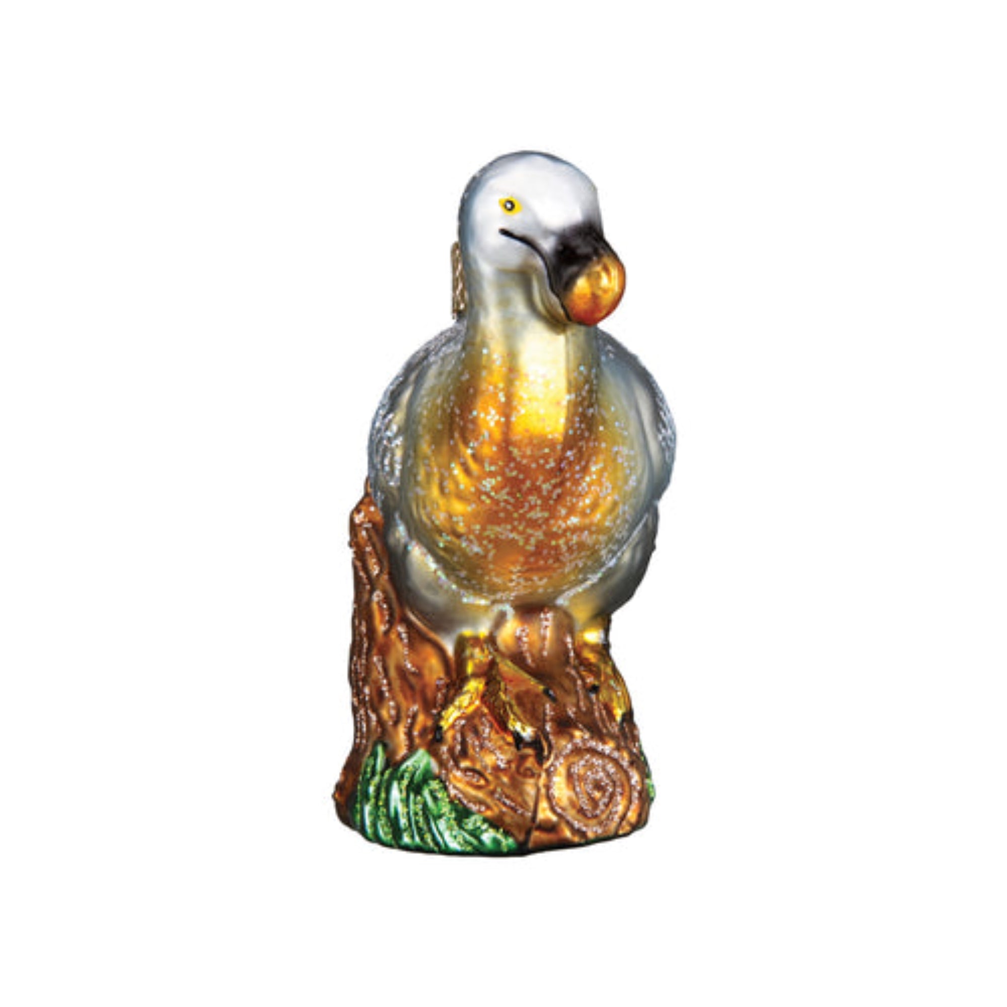 Old World Christmas Blown Glass DoDo Bird Ornament