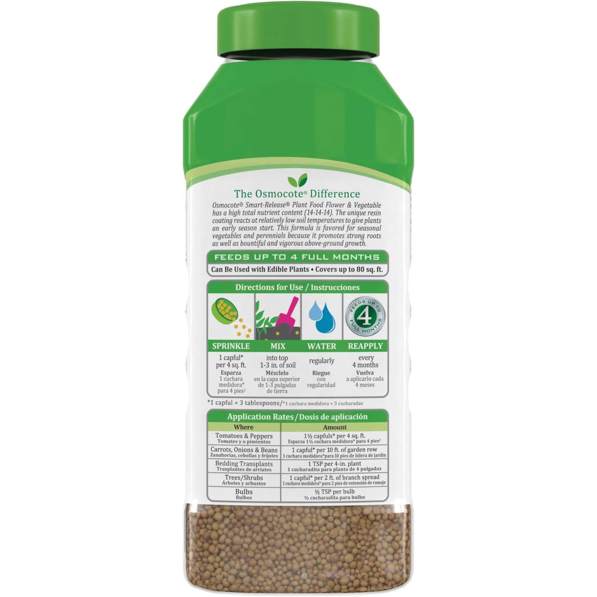 Osmocote Smart-Release Flower and Vegetable Plant Food, 2lb