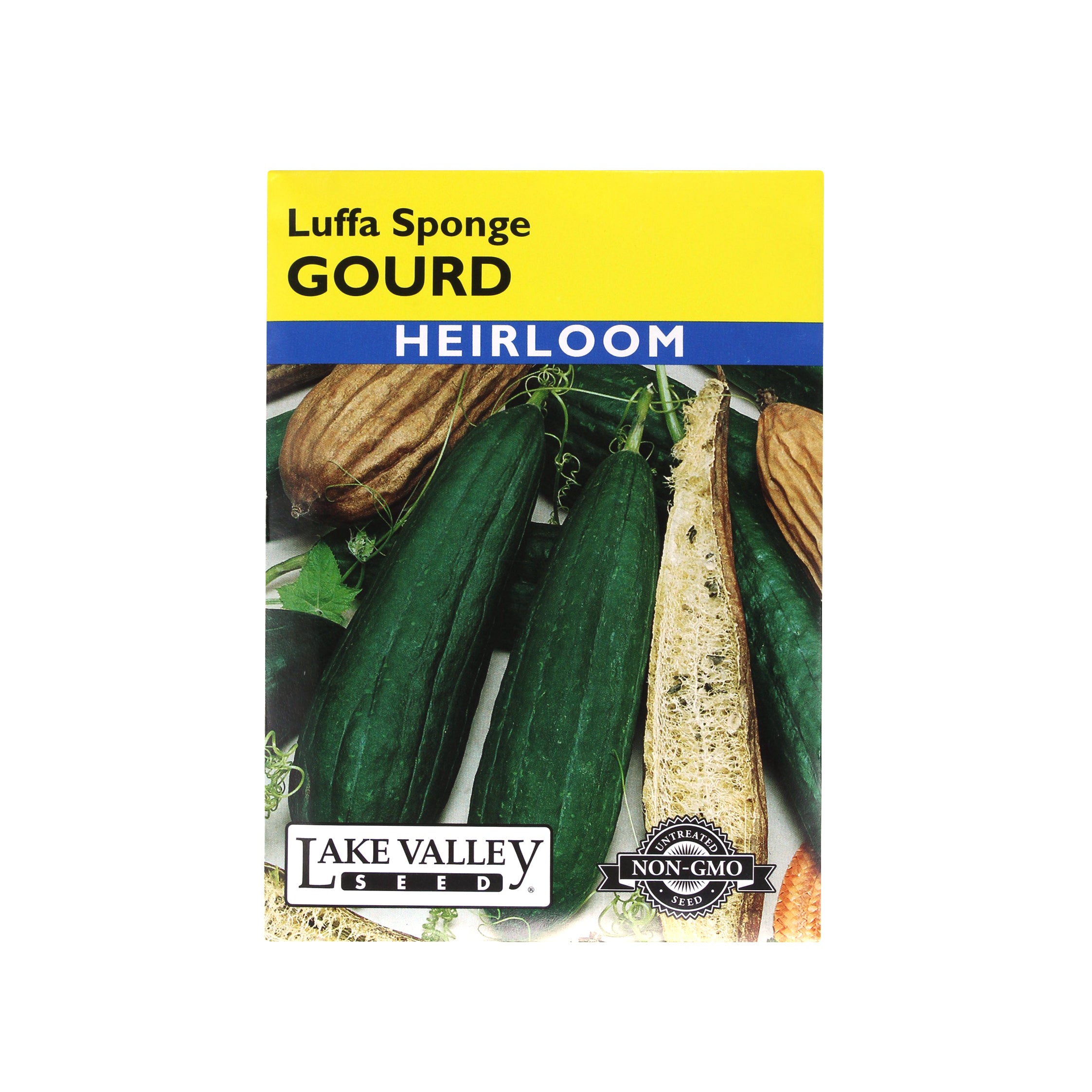 Lake Valley Seeds Gourd, Luffa Sponge Heirloom, 3g