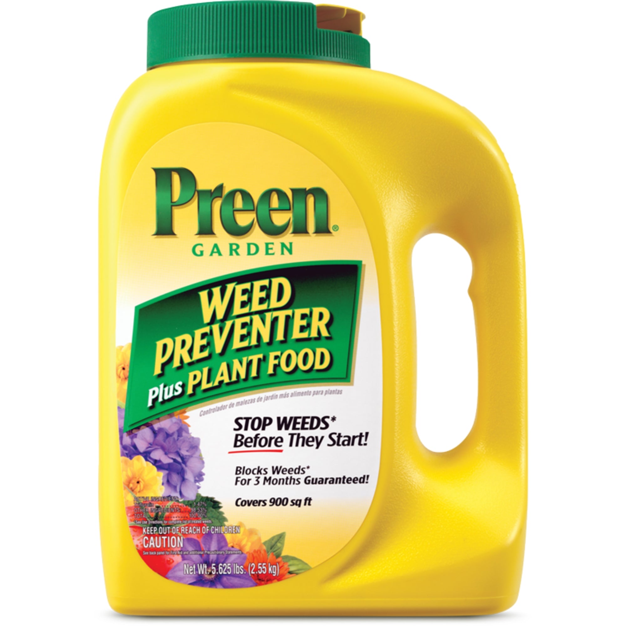 Preen Garden Weed Preventer Plus Plant Food, 5.62 Lb Shaker Bottle
