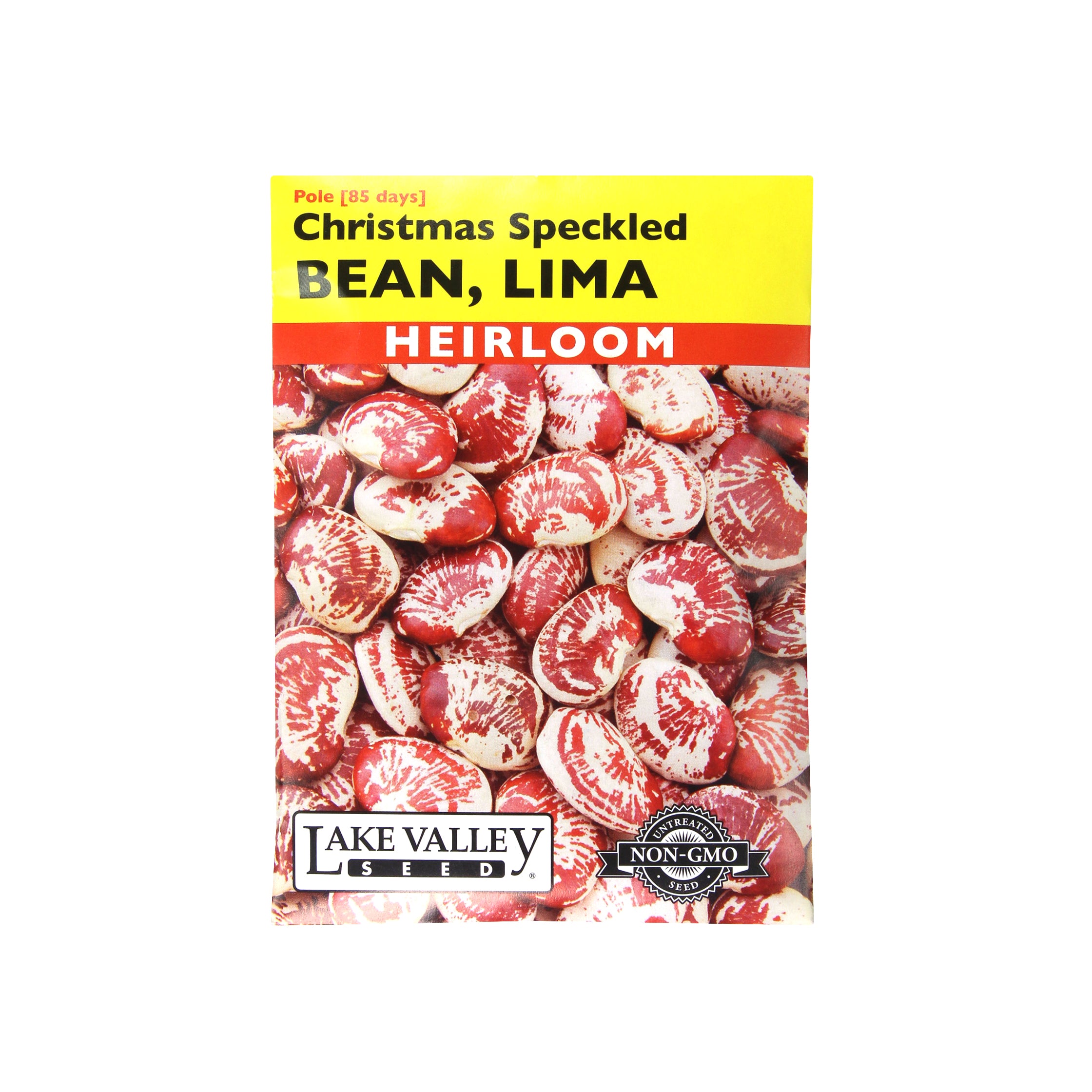 Lake Valley Seed Bean, Lima Christmas Speckled, 20g