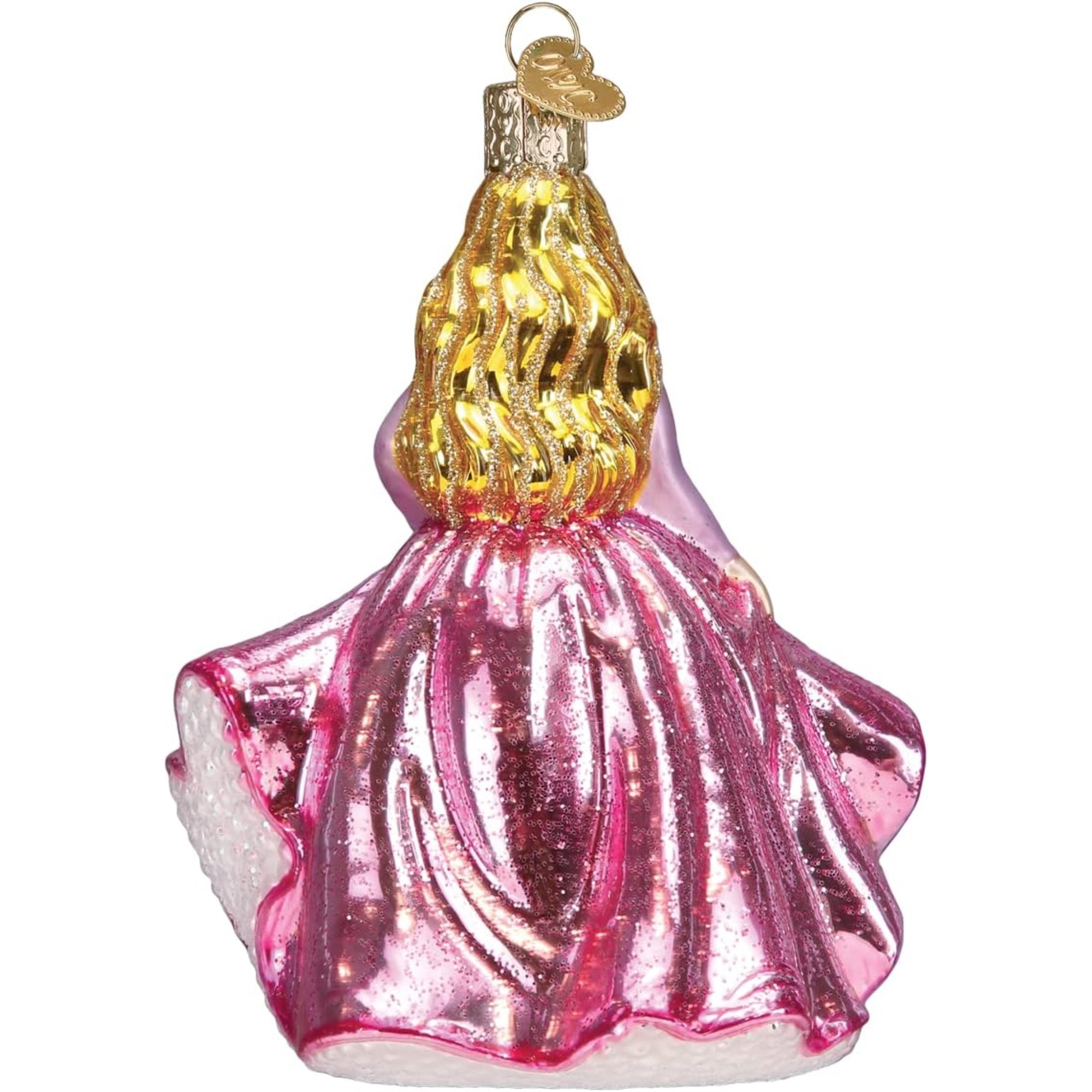 Old World Christmas Princess Glass Blown Ornament for Christmas Tree