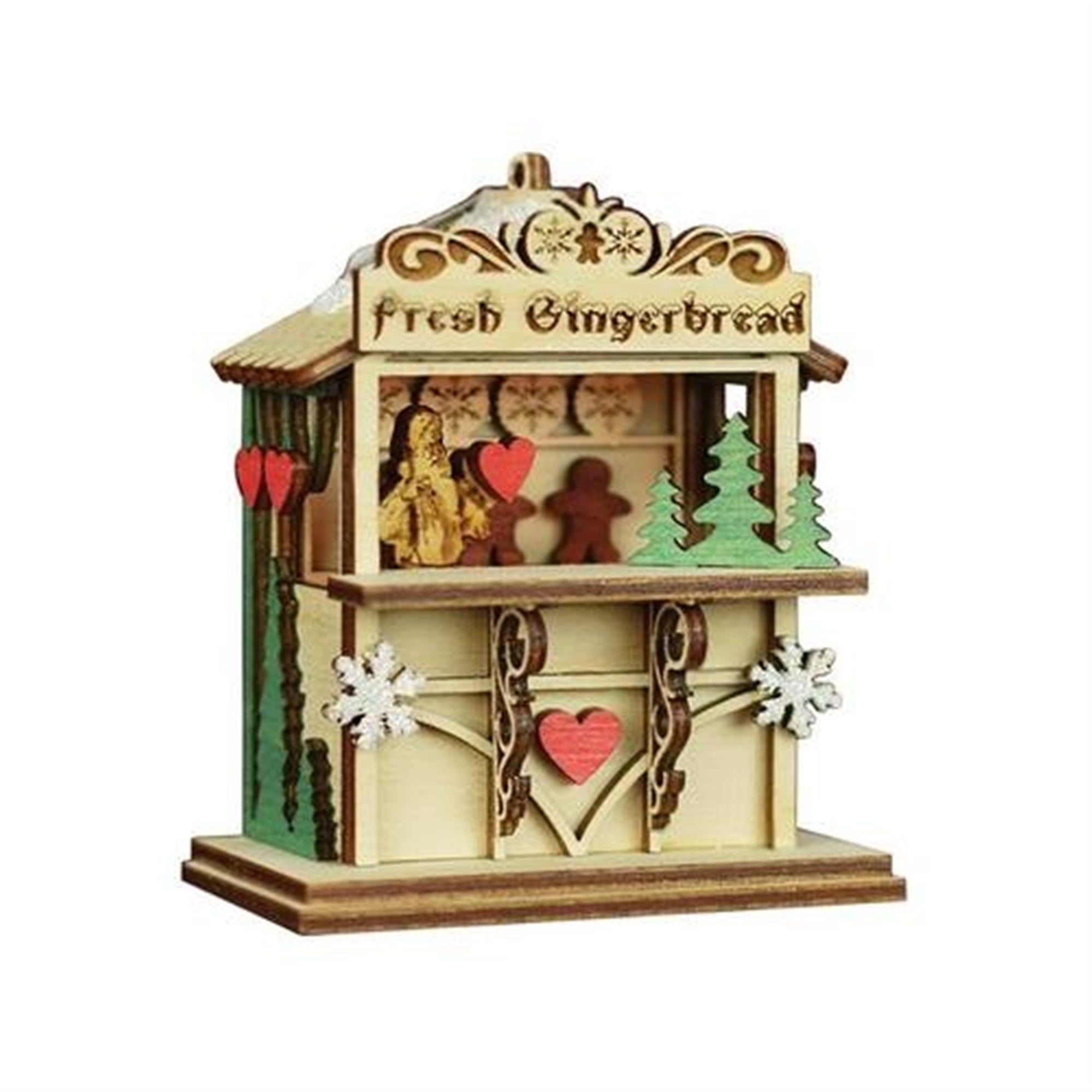 Ginger Cottages Ginger Market Ornament, Multi