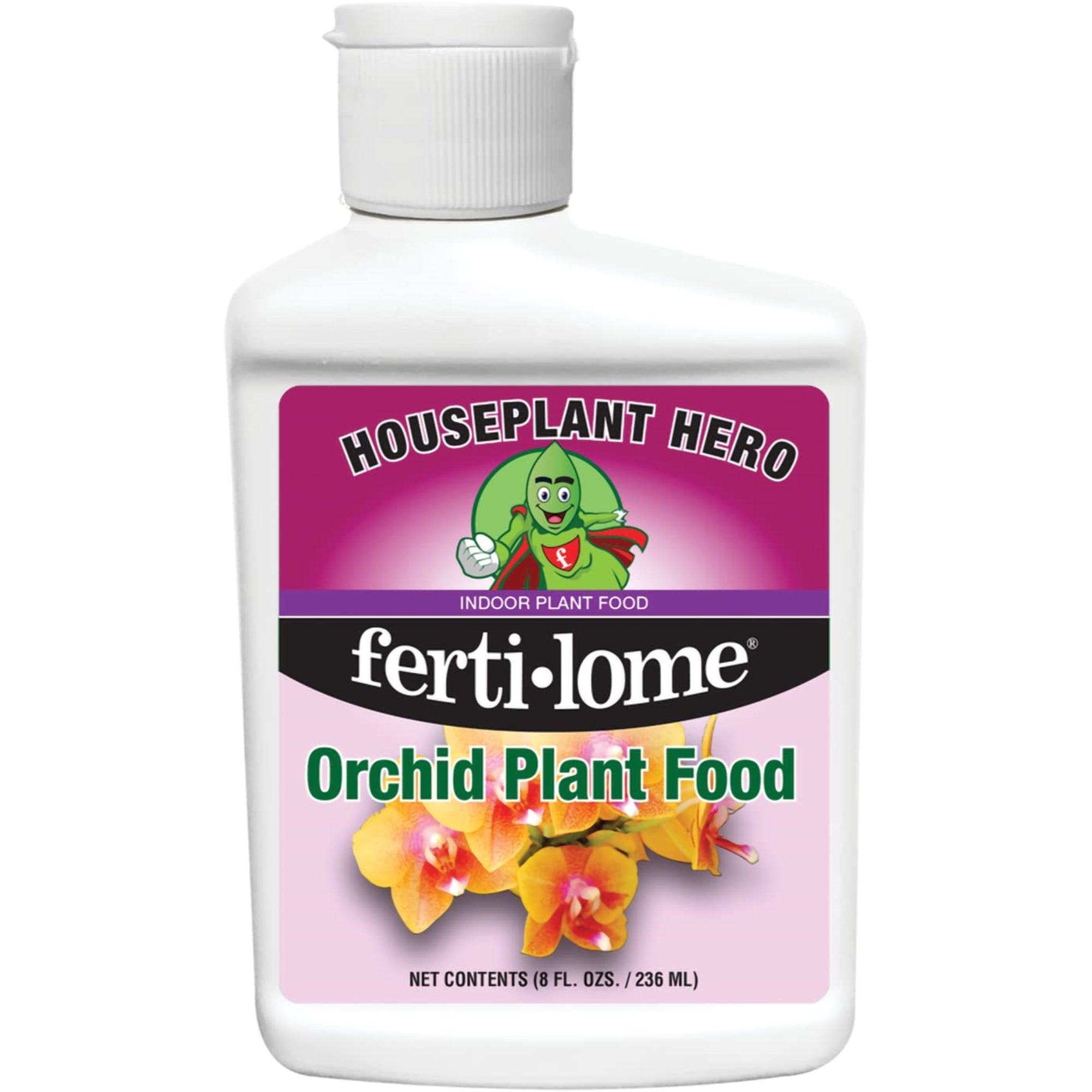 Fertilome Houseplant Hero Orchid Plant Food, 9-7-9 House Plant Fertilizer, 8 Oz