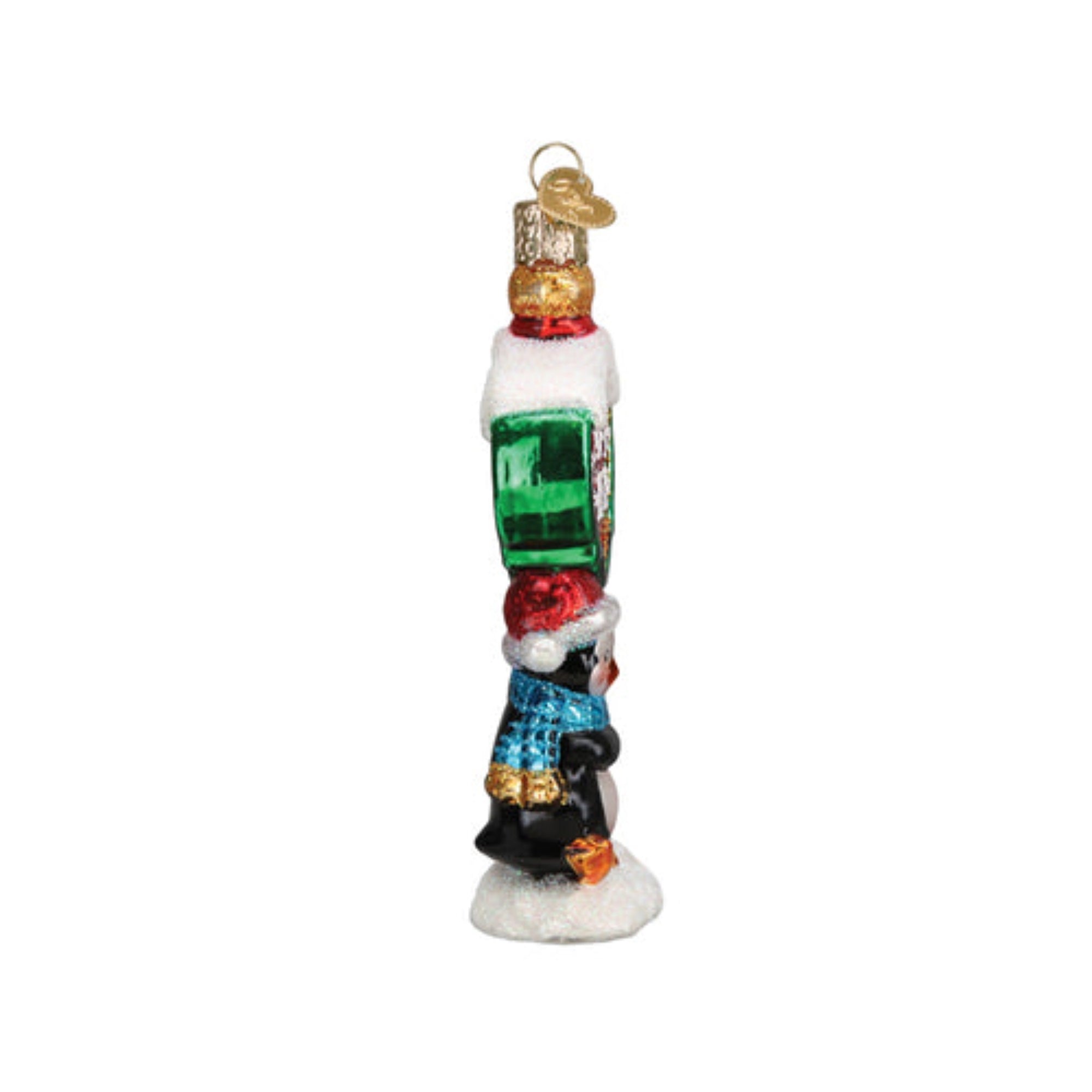 Old World Christmas Blown Glass Christmas Ornament, North Pole