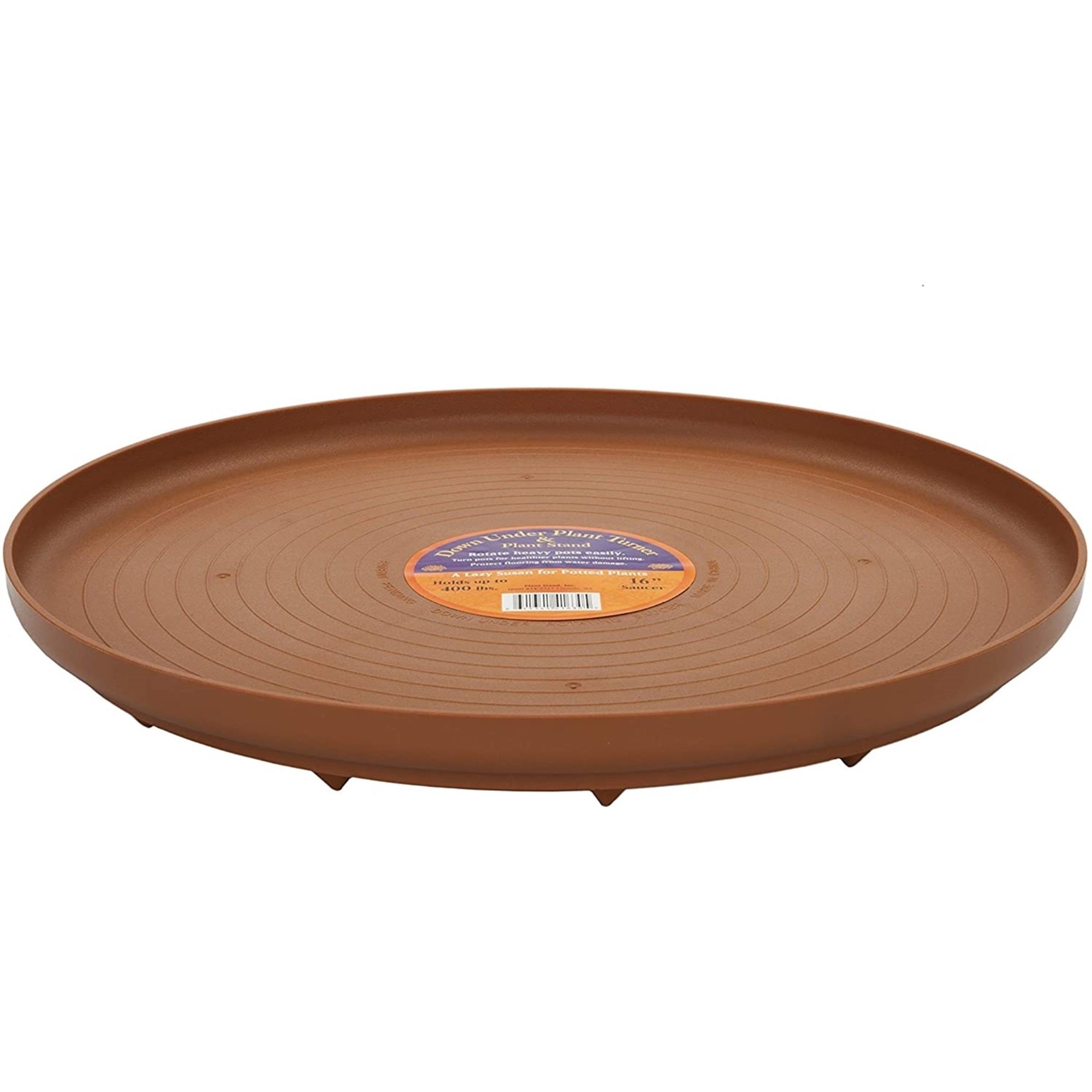 plant riser saucer Down Under 16" Terra Cotta Plant Turner