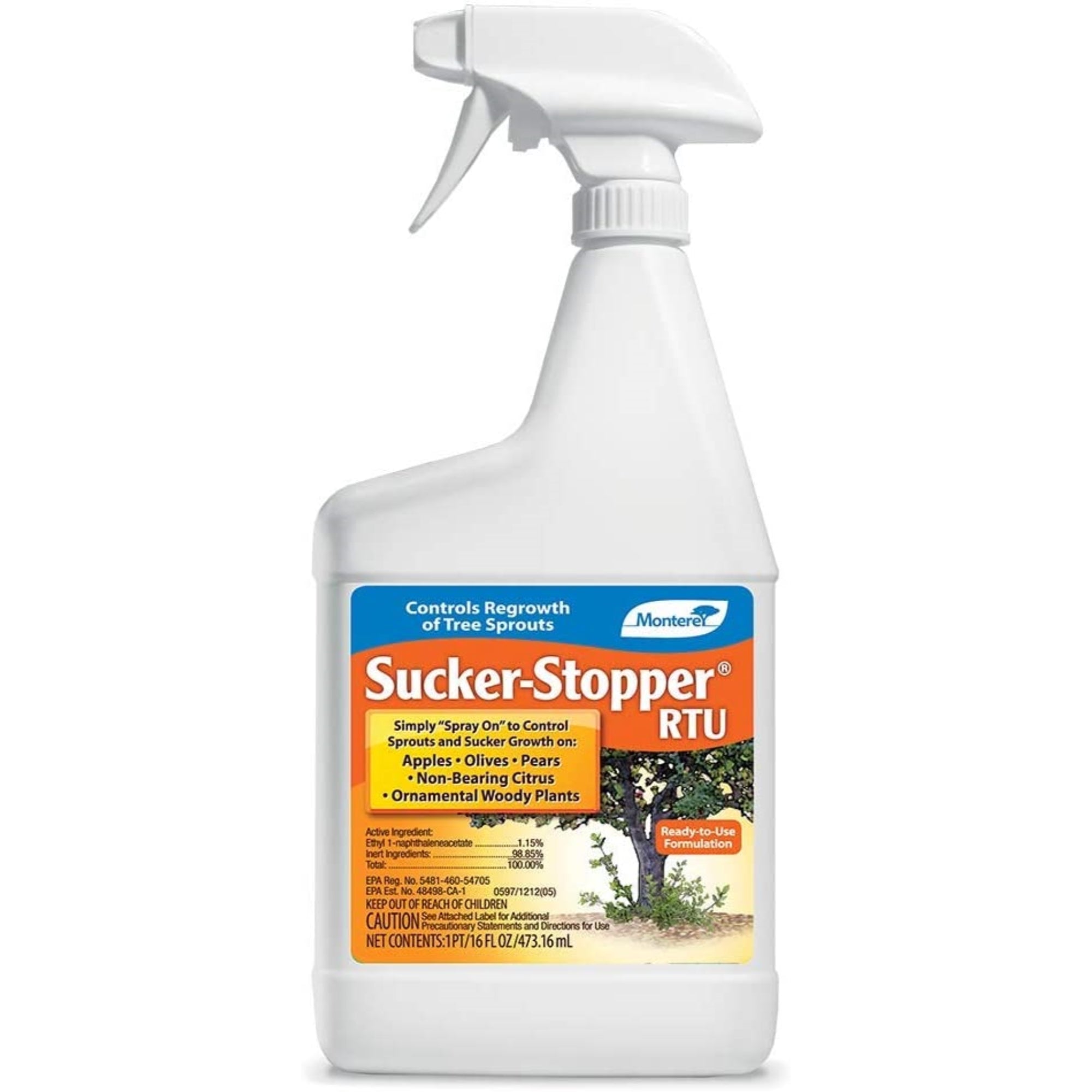 Monterey Sucker-Stopper Controls Regrowth Of Tree Sprouts Ready To Use, 16 oz