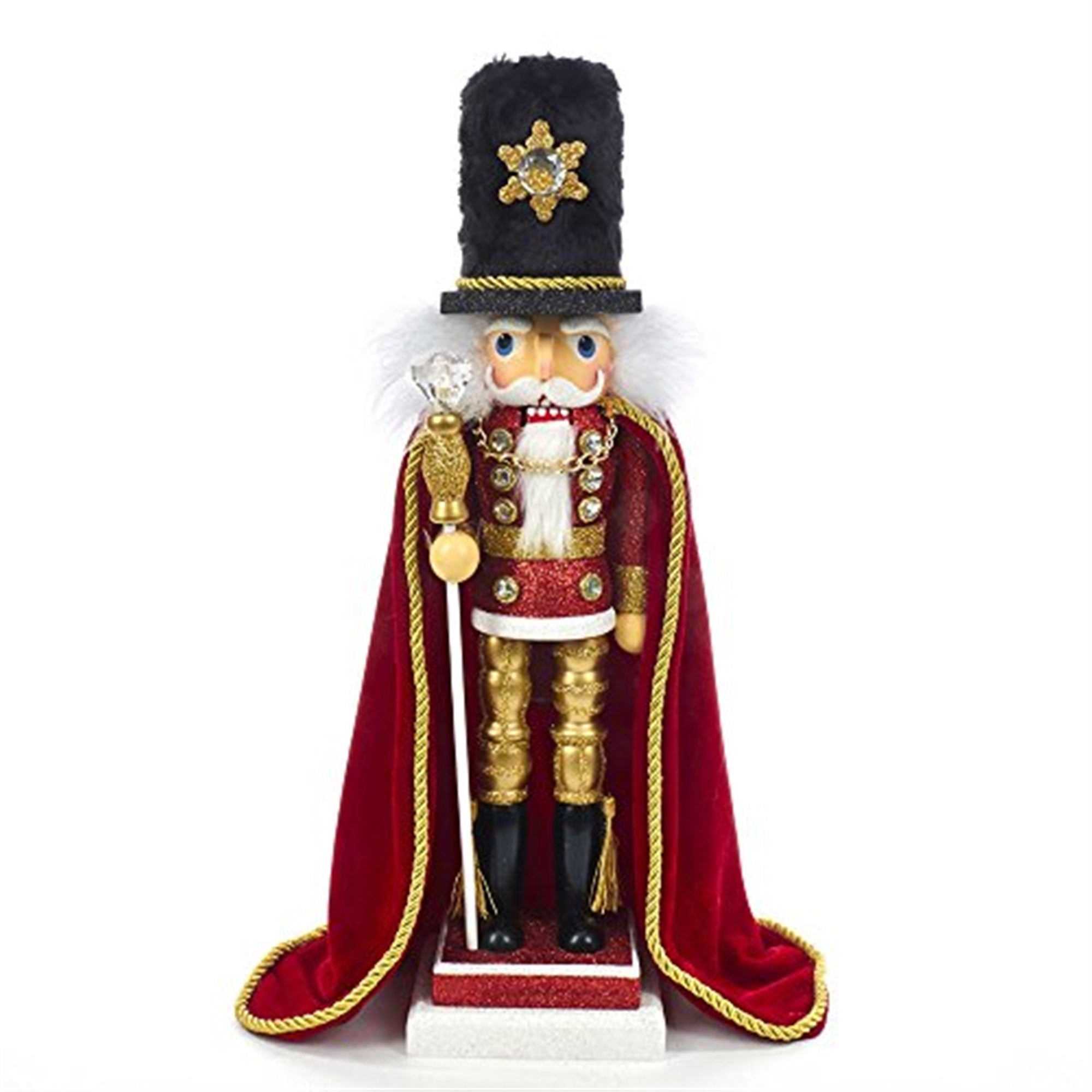 Kurt Adler Hollywood Nutcracker Collection, Elegant Soldier Nutcracker, 17"