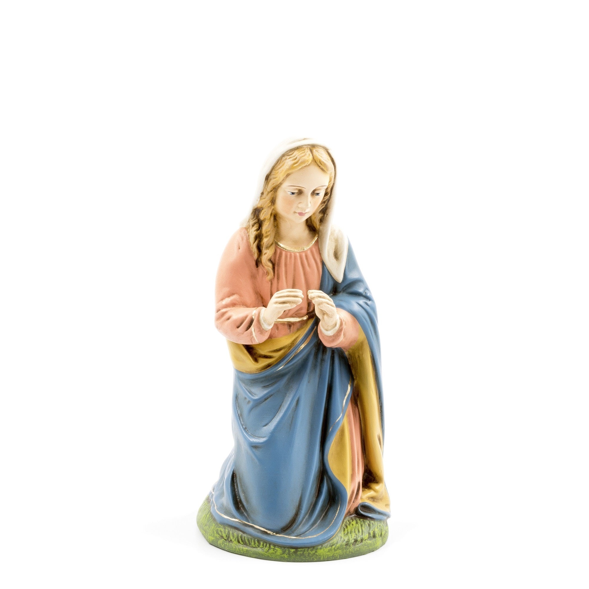 Marolin Manufaktur 12-Piece Nativity Set, Figures with Infant Jesus, 4.5"