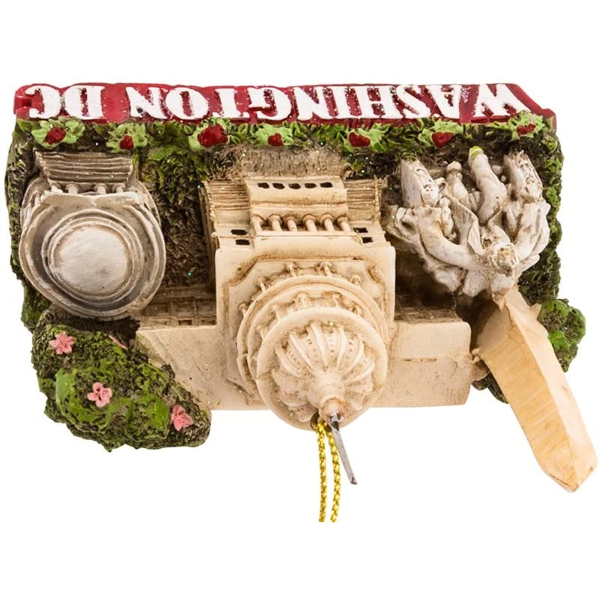 Kurt Adler Resin Ornament for Christmas Tree, City Travel Washington DC