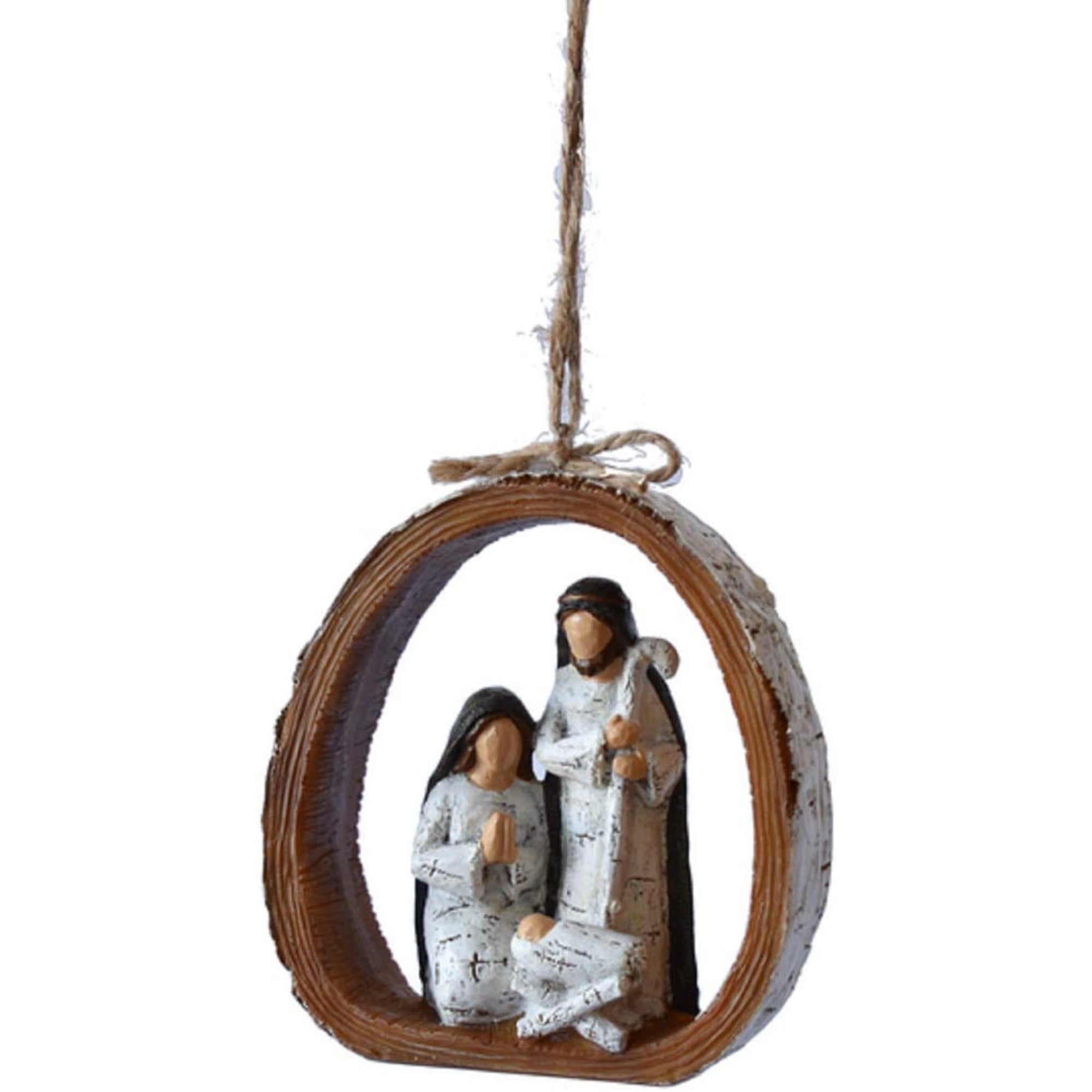 Ganz Resin Nativity Hanging Ornament