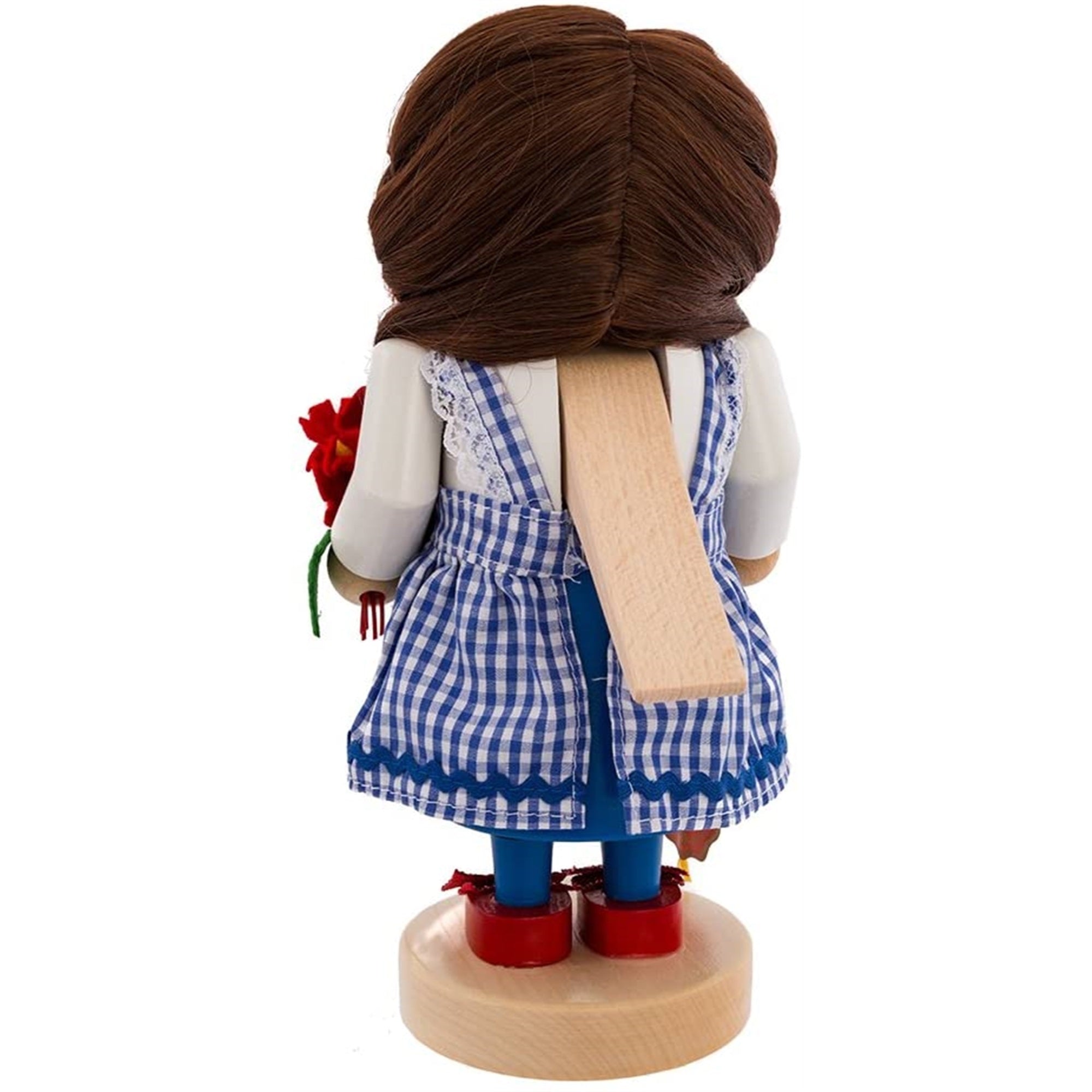 Kurt Adler Wizard of Oz, Steinbach Chubby Nutcracker Collection, Dorothy, 10"