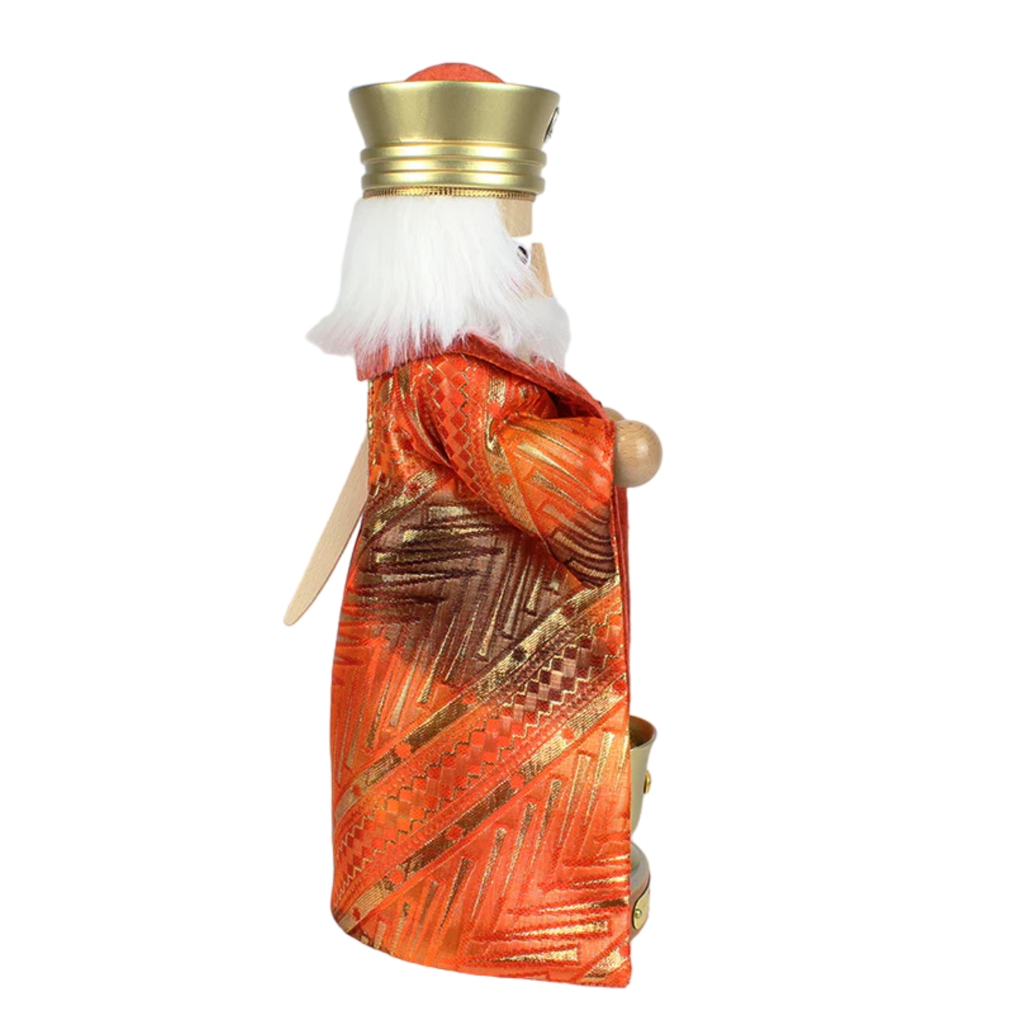 Steinbach Wooden Big Nutcracker, German Christmas Decoration, Three Wise Men Melchior, 15"