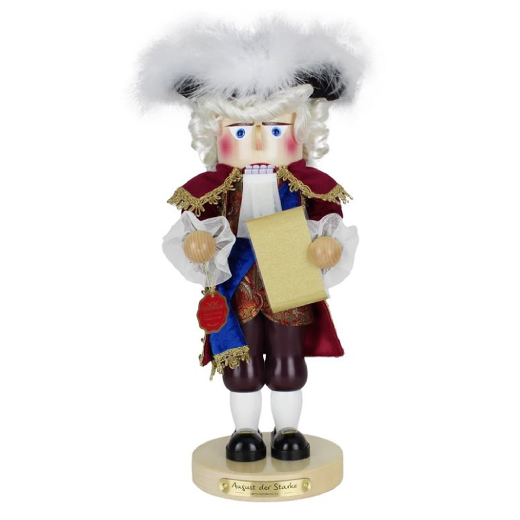 Steinbach Big Nutcrackers, Saxon Personalities Series, Limited Edition, August Der Starke, 19.5"