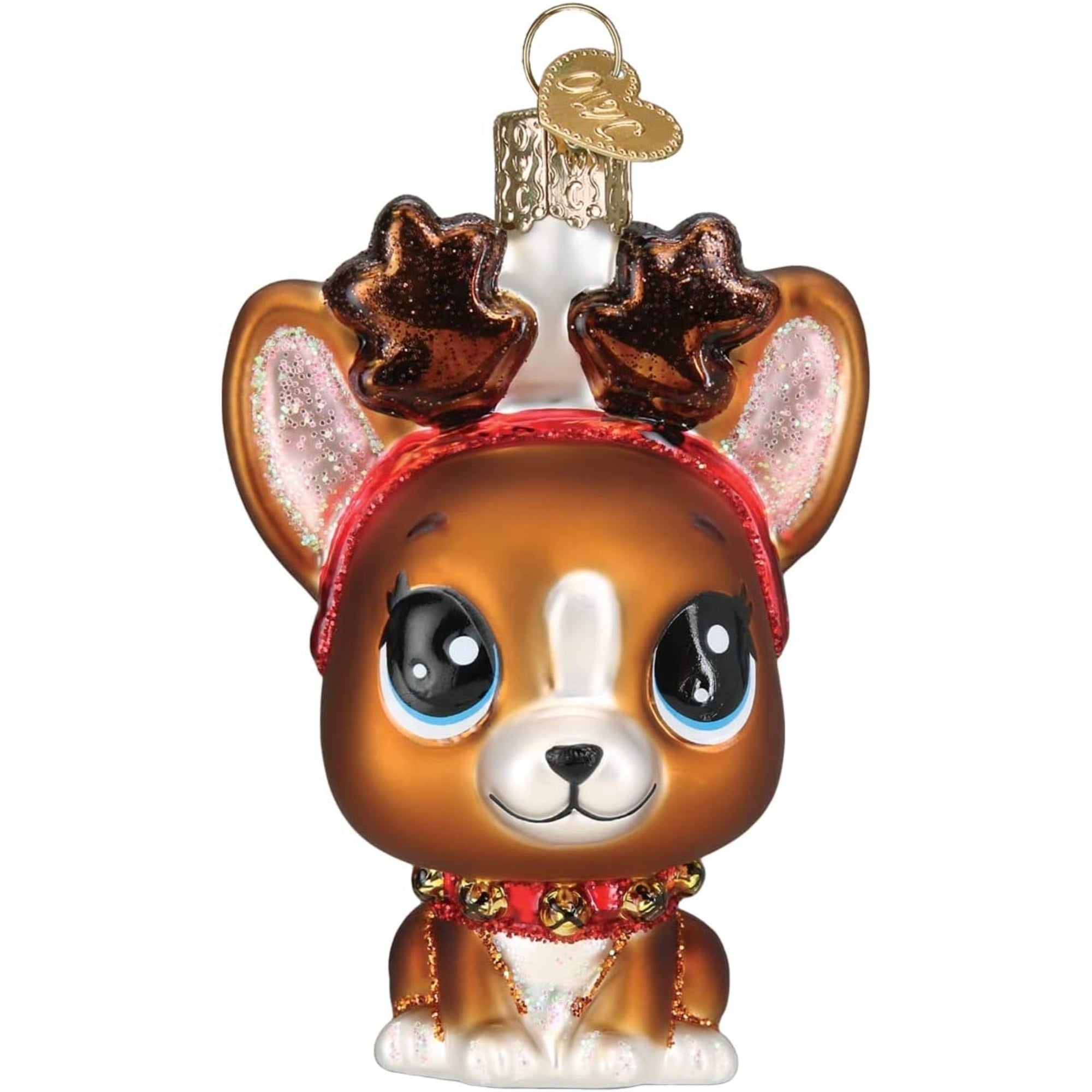 Old World Christmas Blown Glass Christmas Ornament, Littlest Pet Shop Roxie