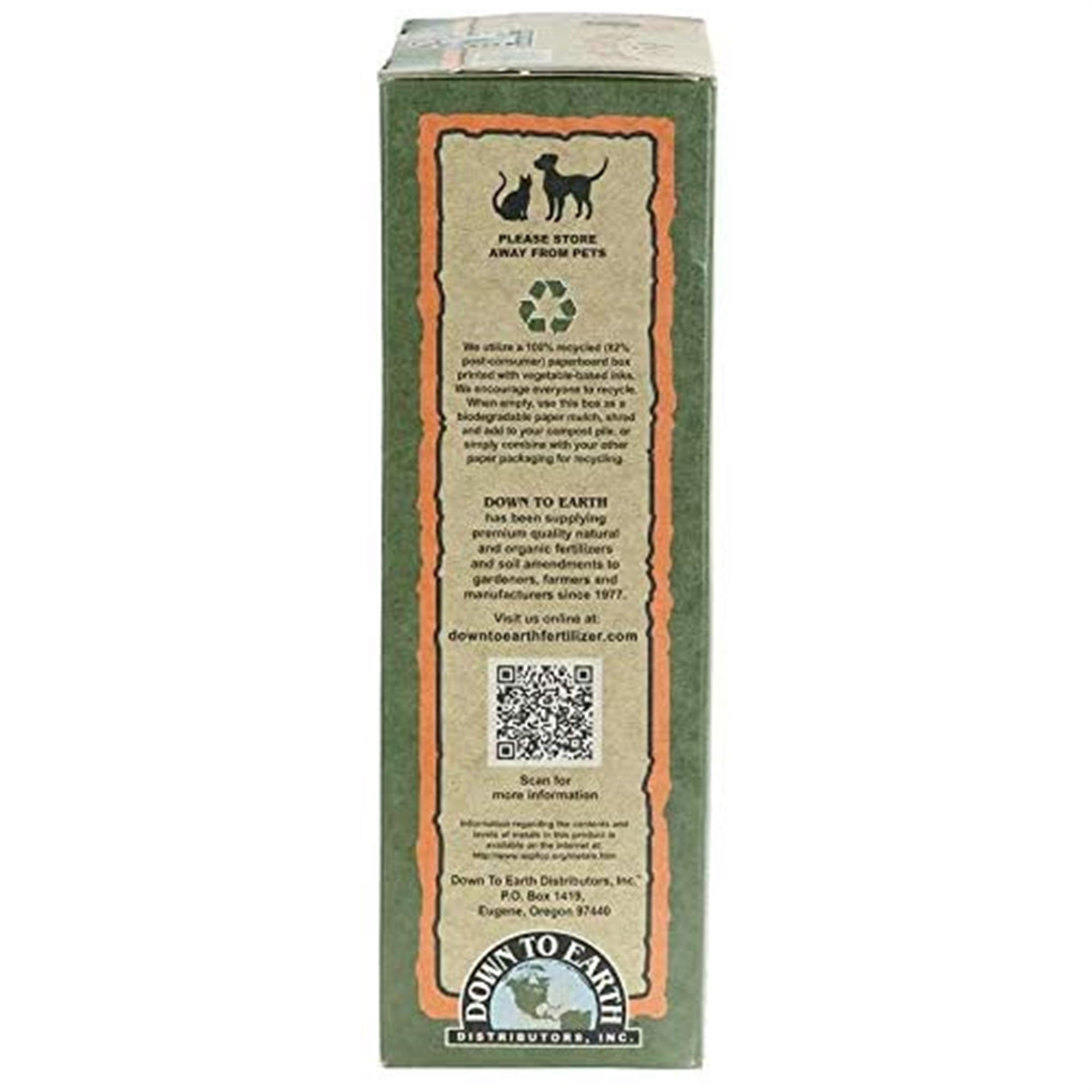 Down to Earth Organic Rock Phosphate Fertilizer 0-3-0, 5lb