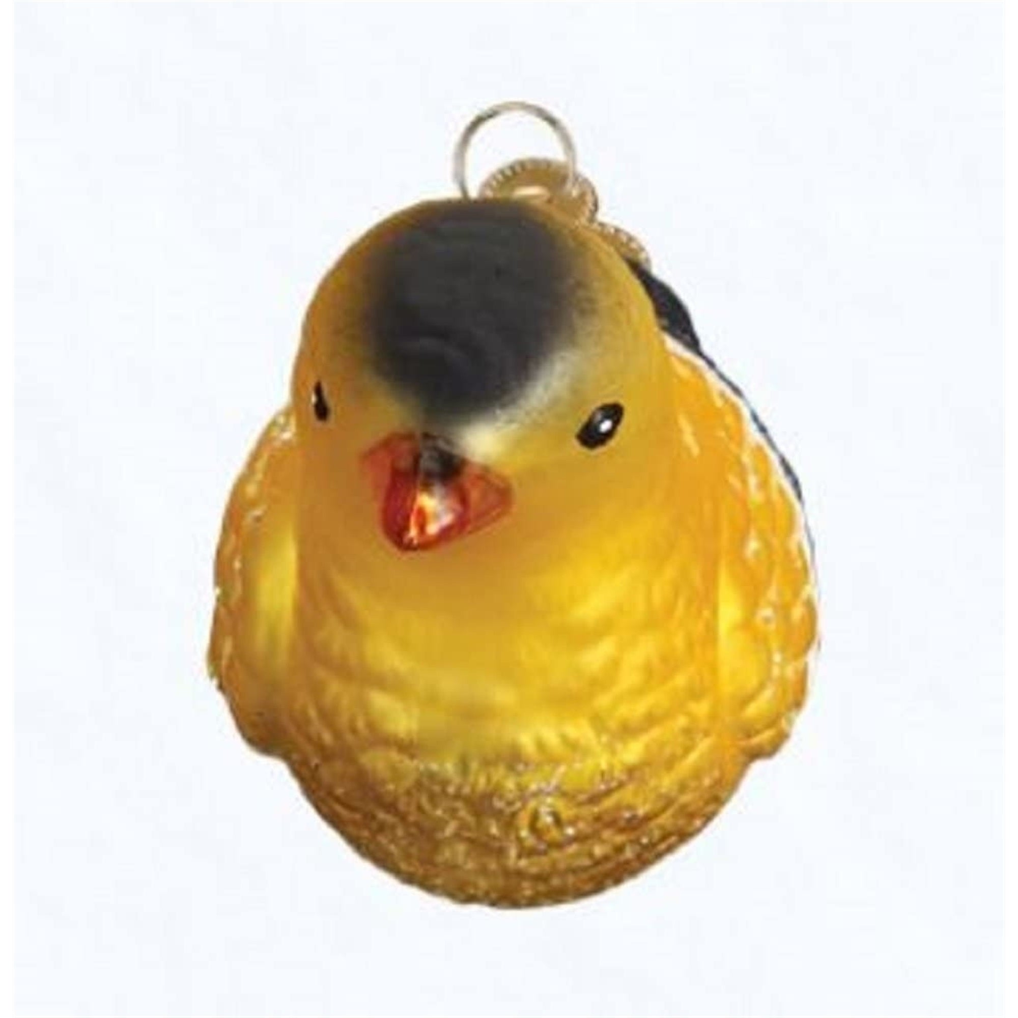 Old World Christmas Blown Glass Christmas Ornament, American Goldfinch