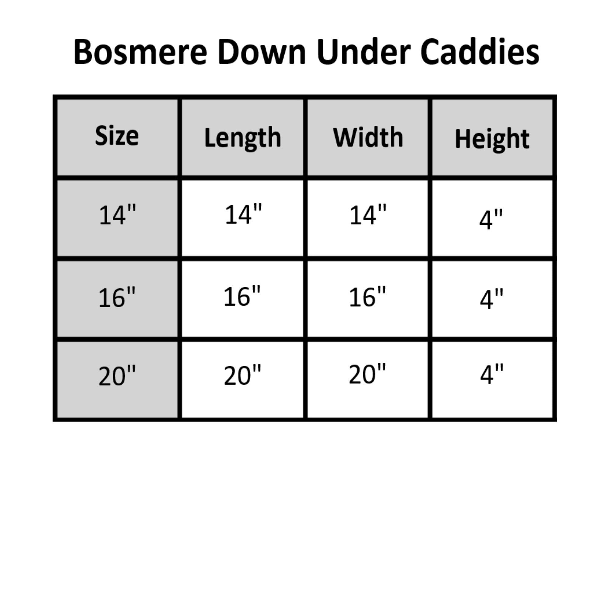 Bosmere Down Under Plant Plastic In/Outdoor Planter Caddie