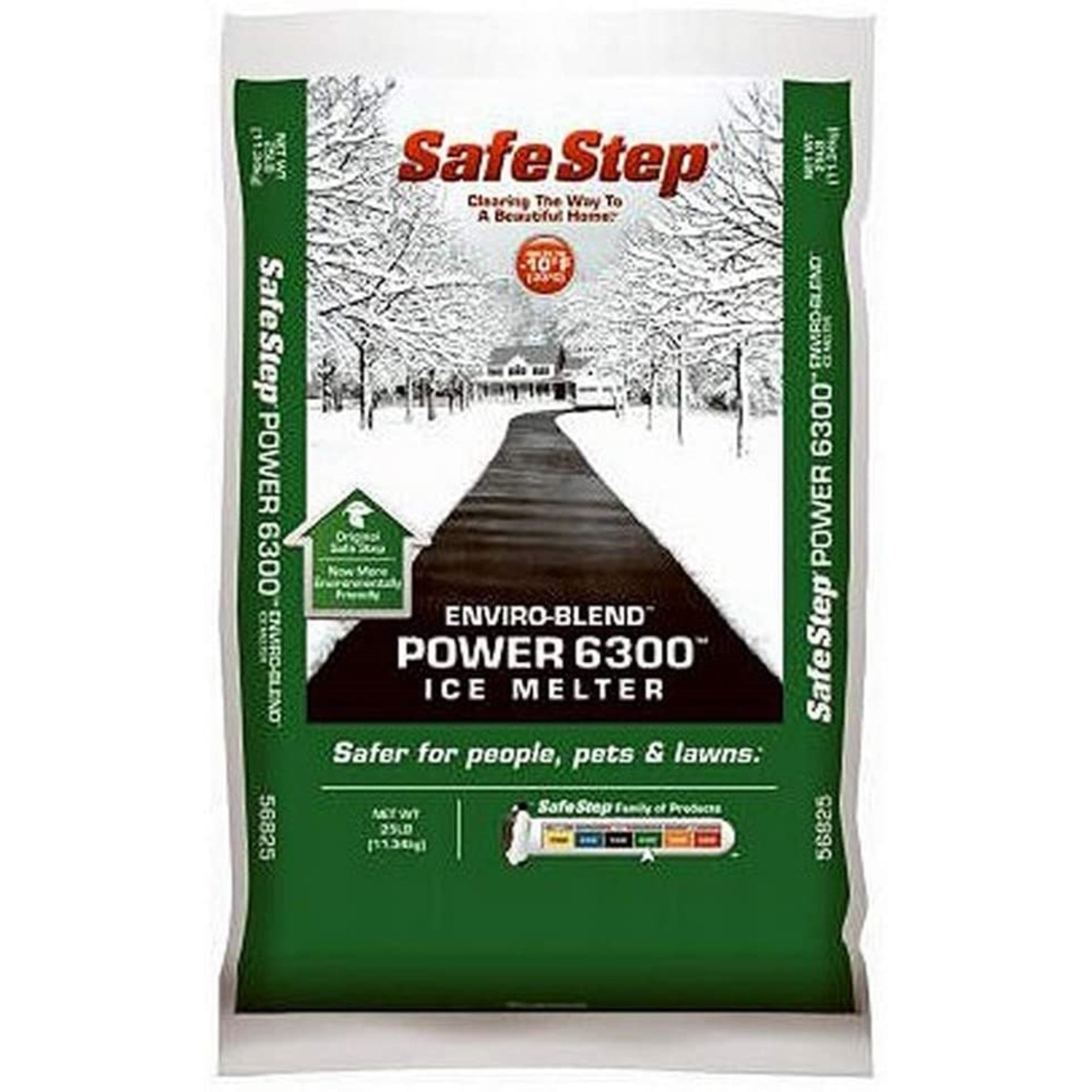 North American Salt Power Enviro Blend Ice Melter, 25-Pound