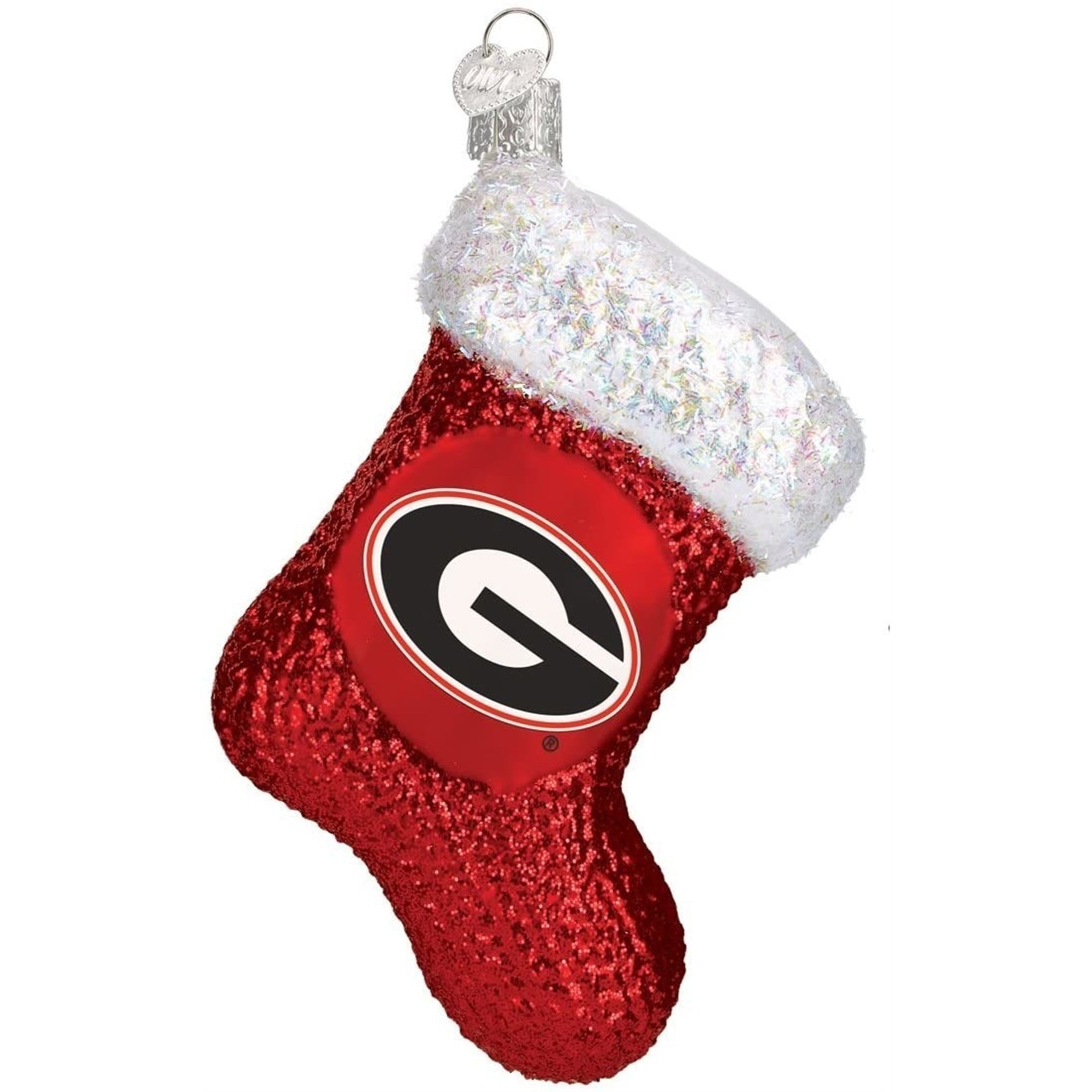 Old World Christmas 62308 Glass Blown Georgia Stocking Ornament
